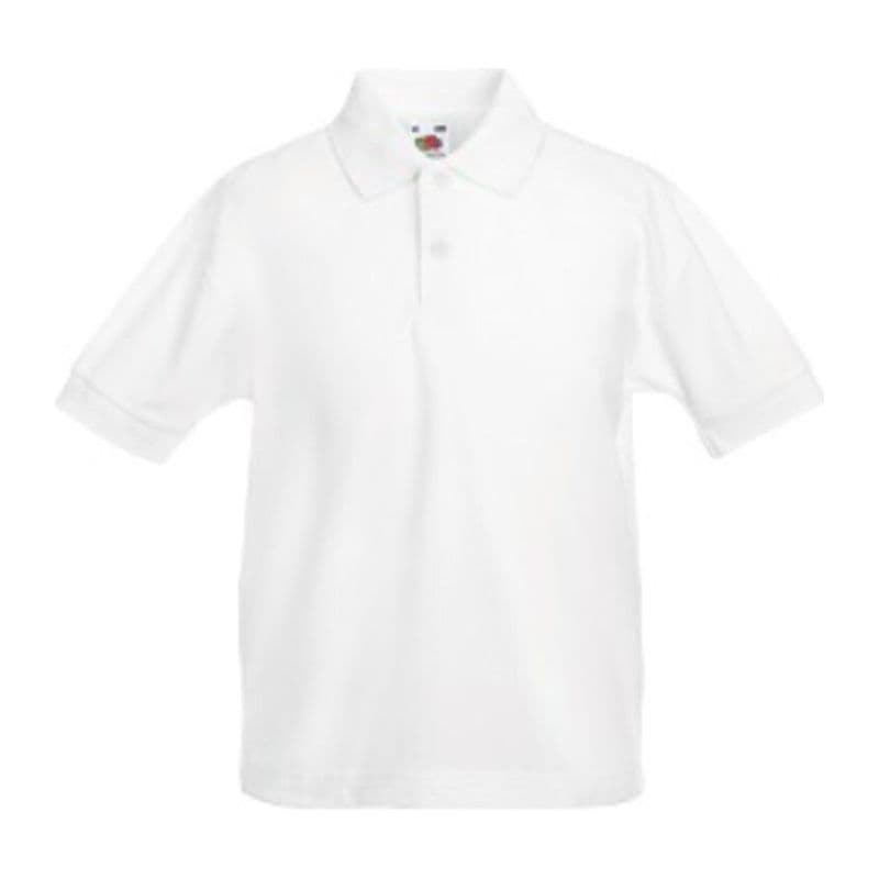 KIDS 65/35 POLO coloris Blanc