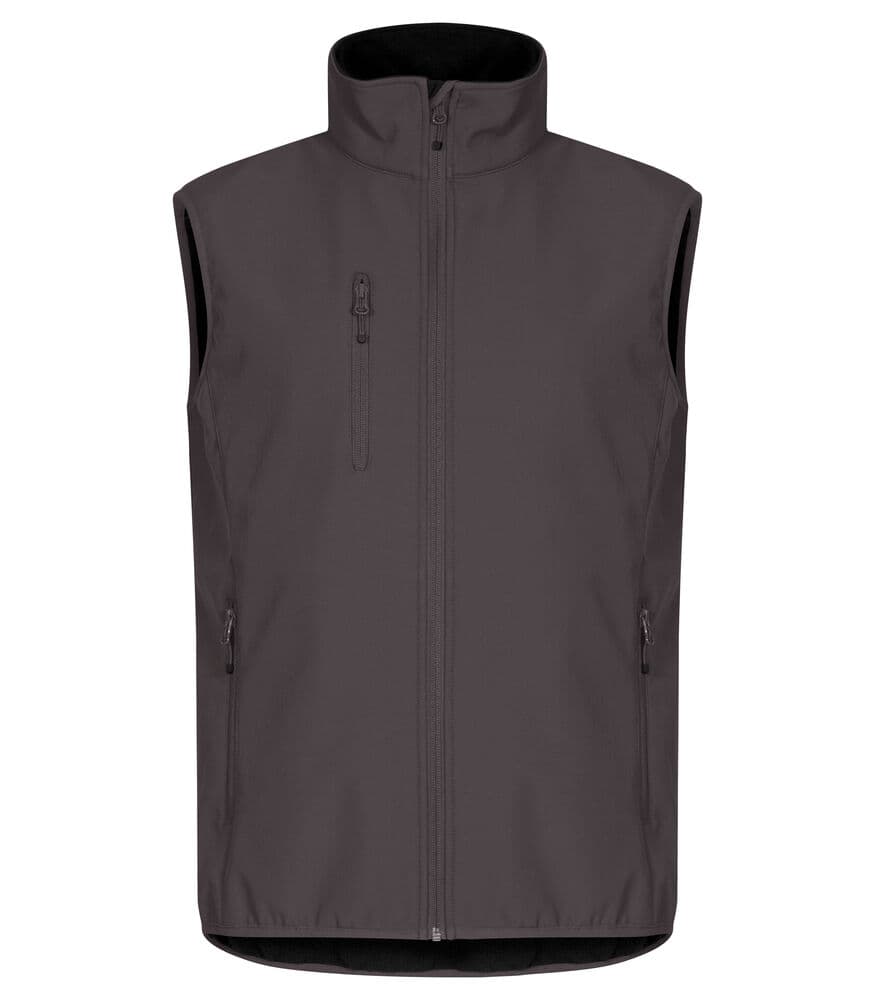 Clique Classic Softshell Vest coloris Gris foncé