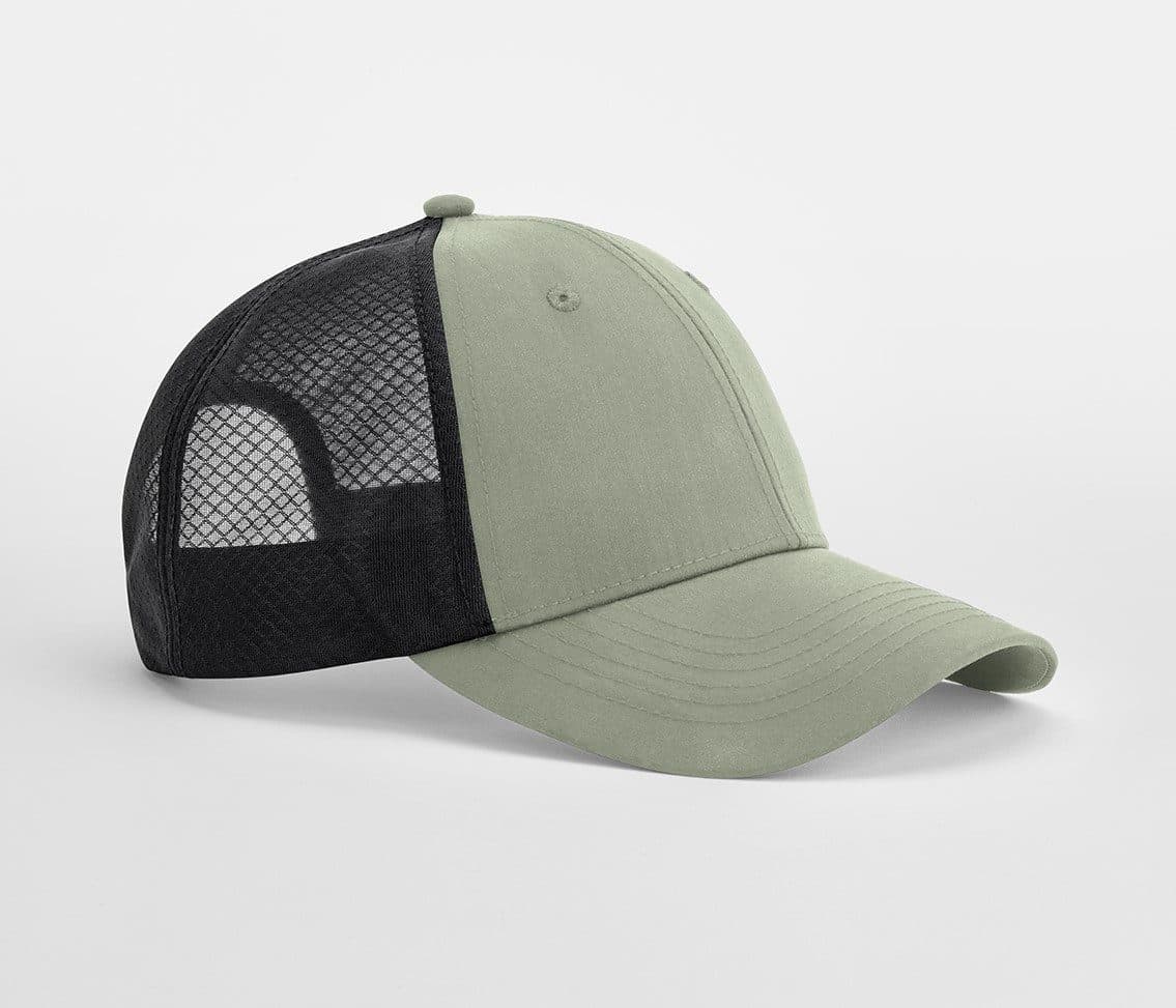 TECHNICAL MESH TRUCKER coloris Vert frais / Noir