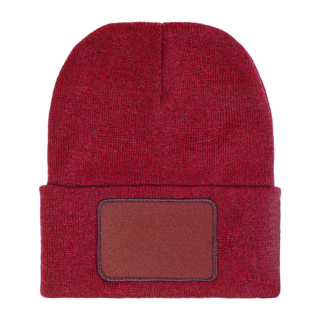 Bonnet d'hiver en RPET coloris Bordeaux
