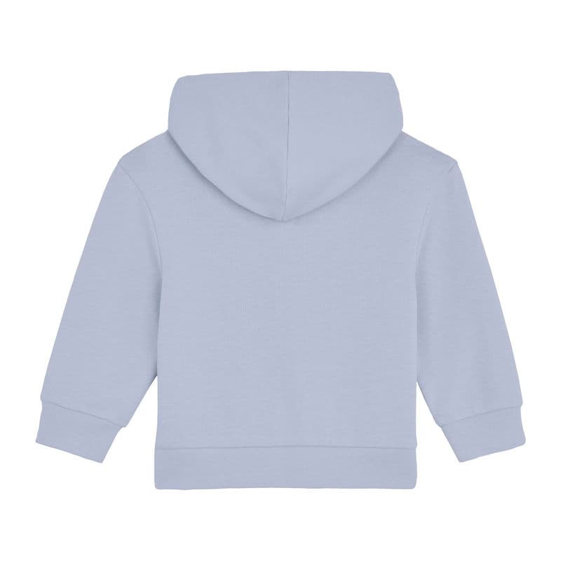 Baby Connector babies' zip-thru hoodie coloris Bleu Serene