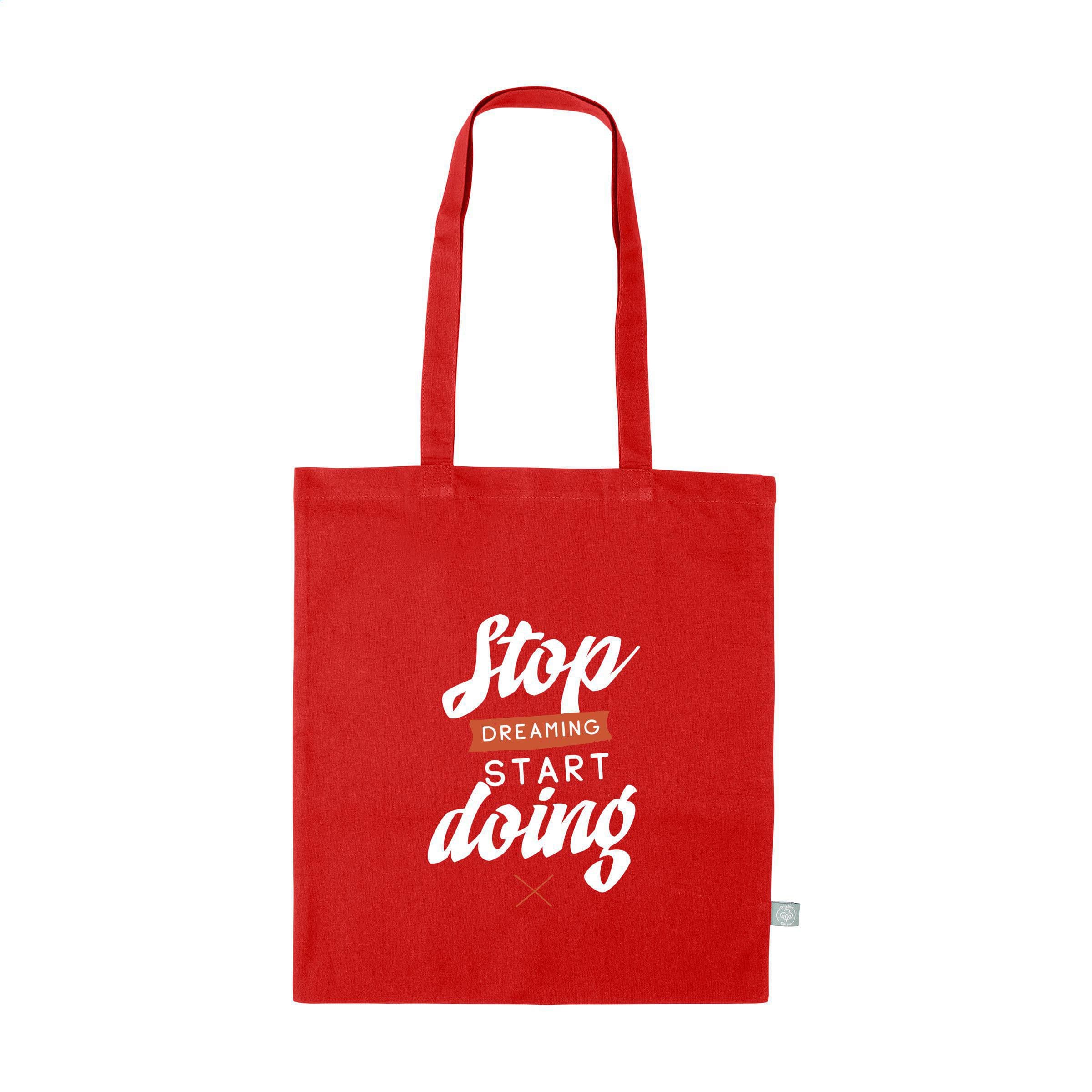 Sac Organic Cotton Shopper couleur (140 g/m²) en situation
