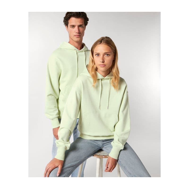 Slammer unisex relaxed hoodie  coloris Vert Stem