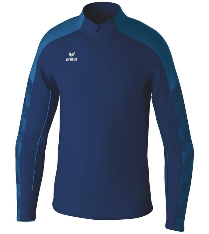Sweat d'entraînement EVO STAR coloris Marine / Bleu Mykonos