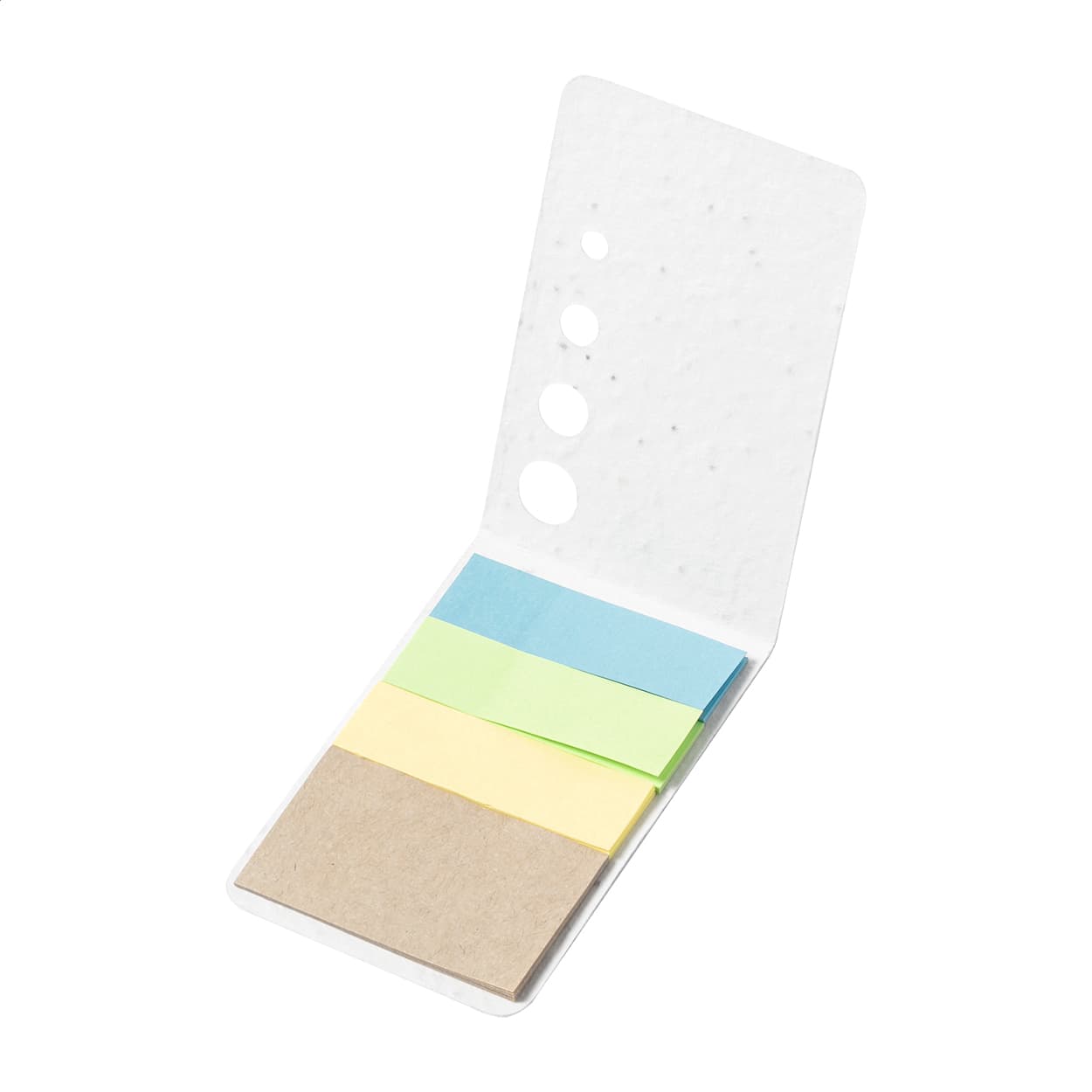 Bloc-notes adhésif en papier graine