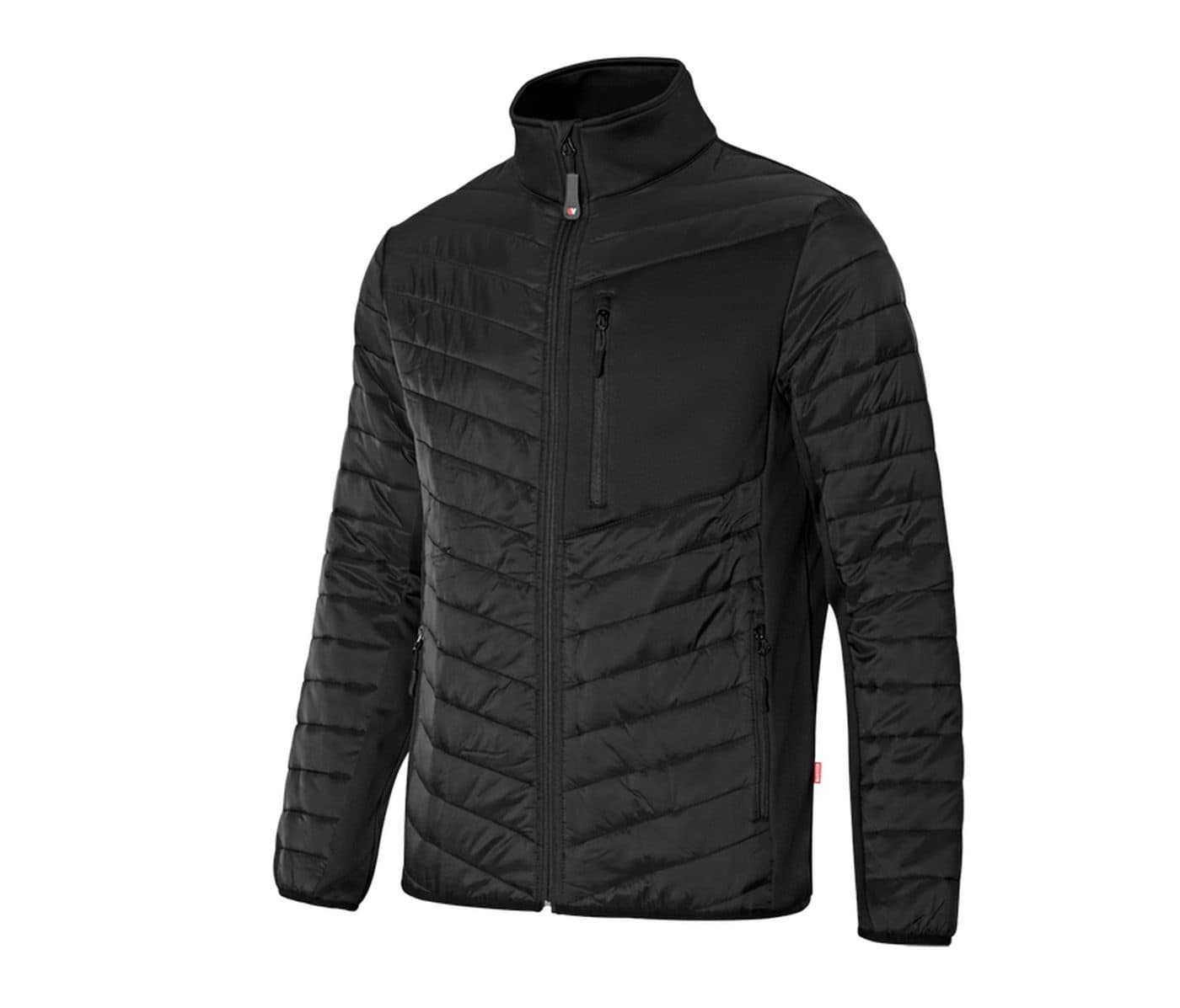 VESTE LÉGÈRE MATELASSÉE coloris Noir / Noir