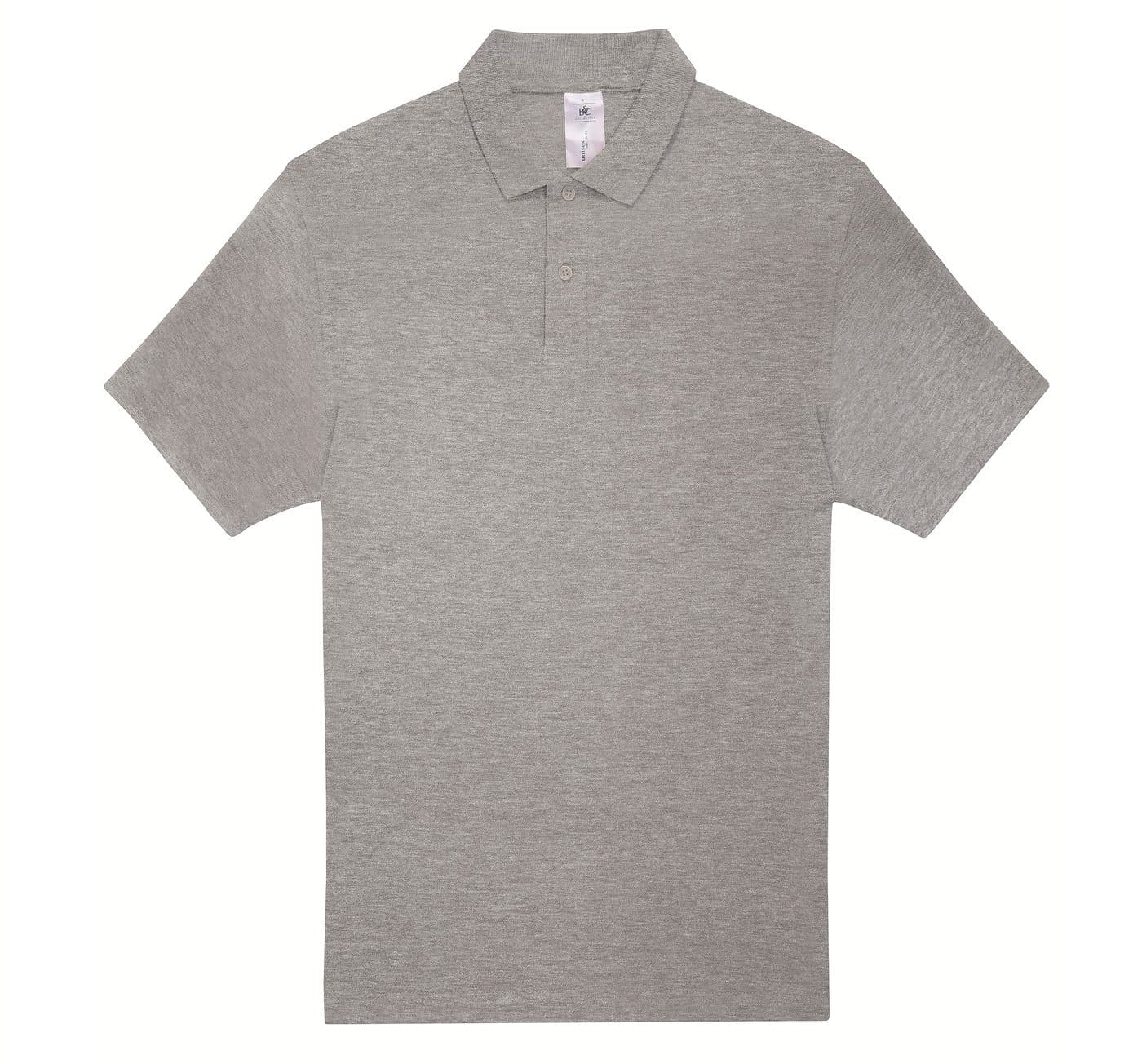 POLO ID.001 MEN coloris Gris chiné