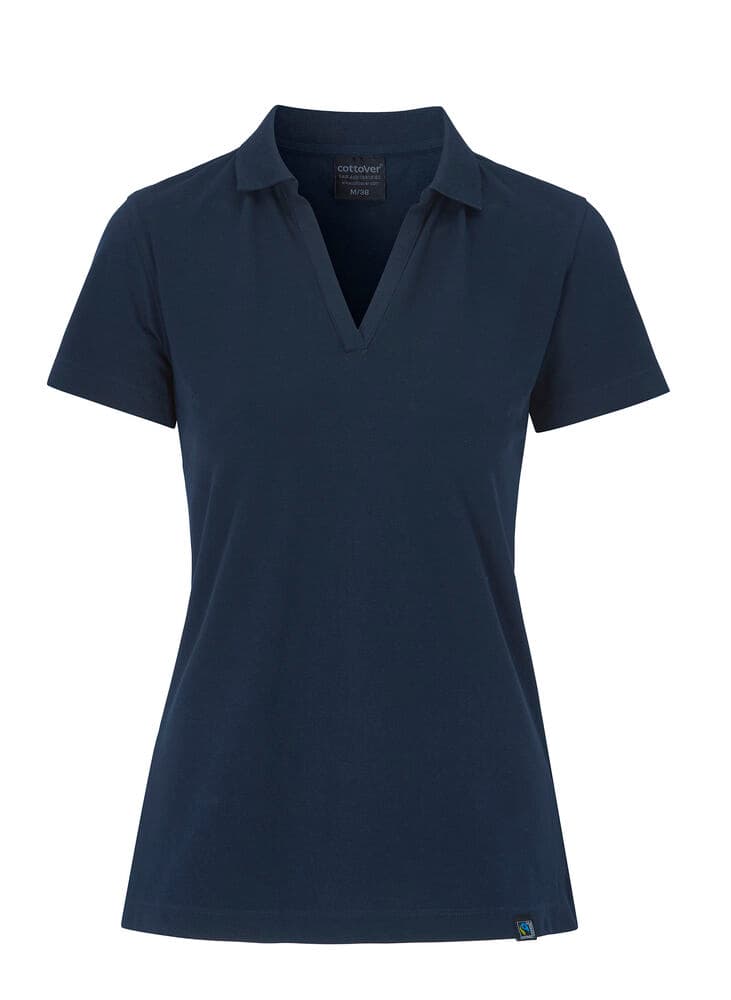 POLO PIQUE STRETCH FEMME - CERTIFIÉ GOTS