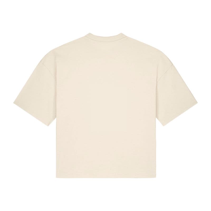 The Hypster unisexe t-shirt boxy coloris Naturel brut