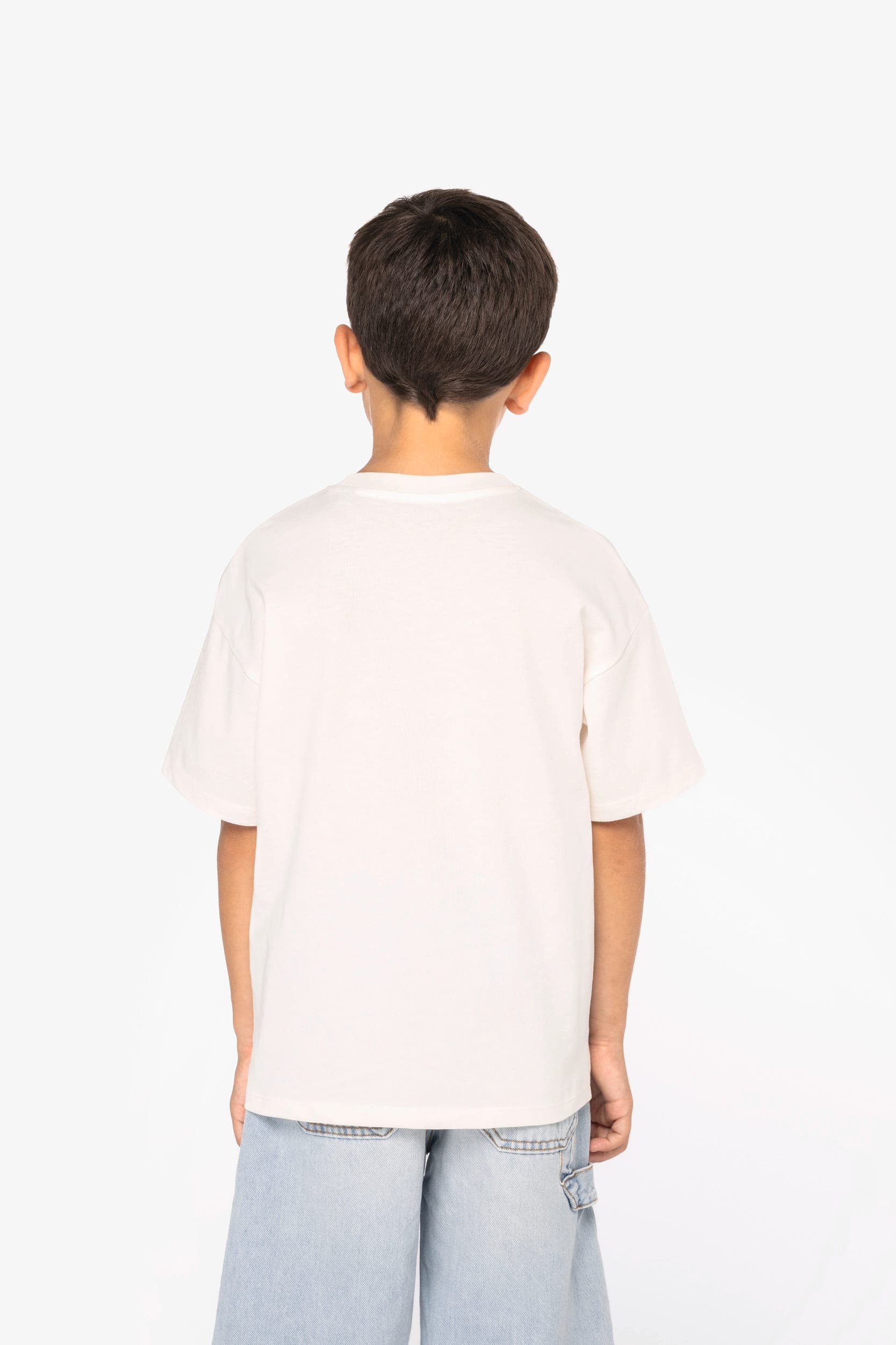 T-shirt écoresponsable oversize enfant en situation