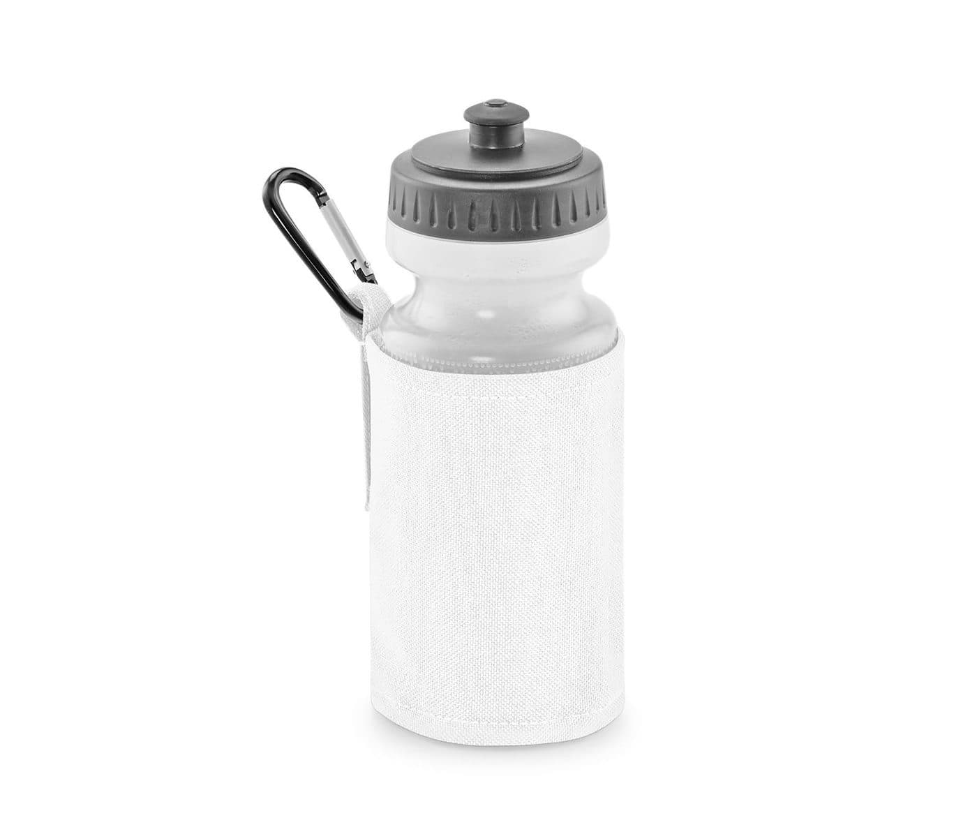 WATER BOTTLE AND HOLDER coloris Blanc