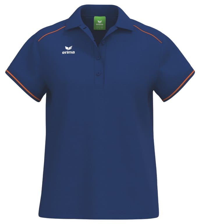 CMPT Poloshirt coloris Marine / Orange