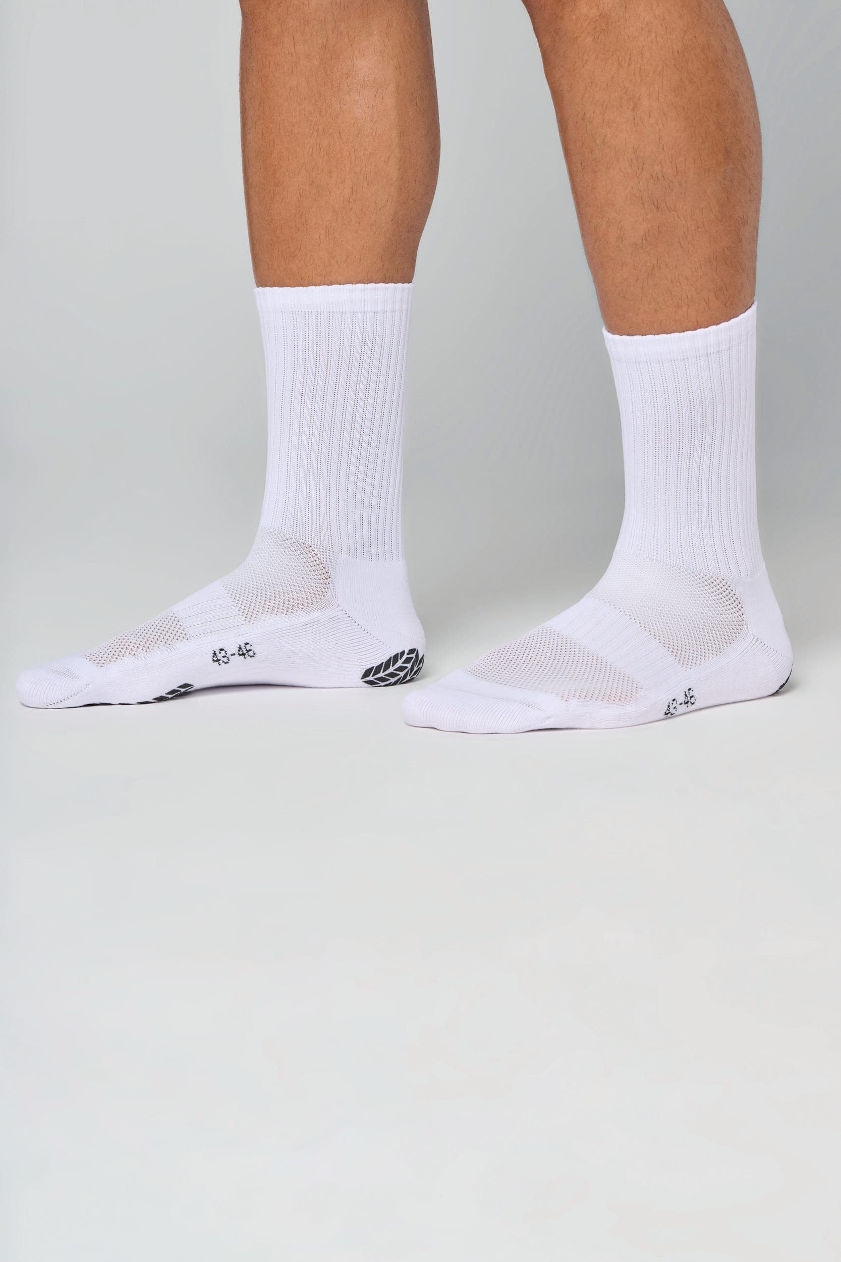 Chaussettes de sport anti-glisse unisexe en situation