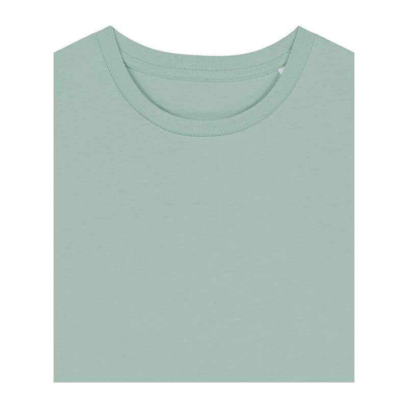 Stella Ella women's fitted t-shirt coloris Vert aloe