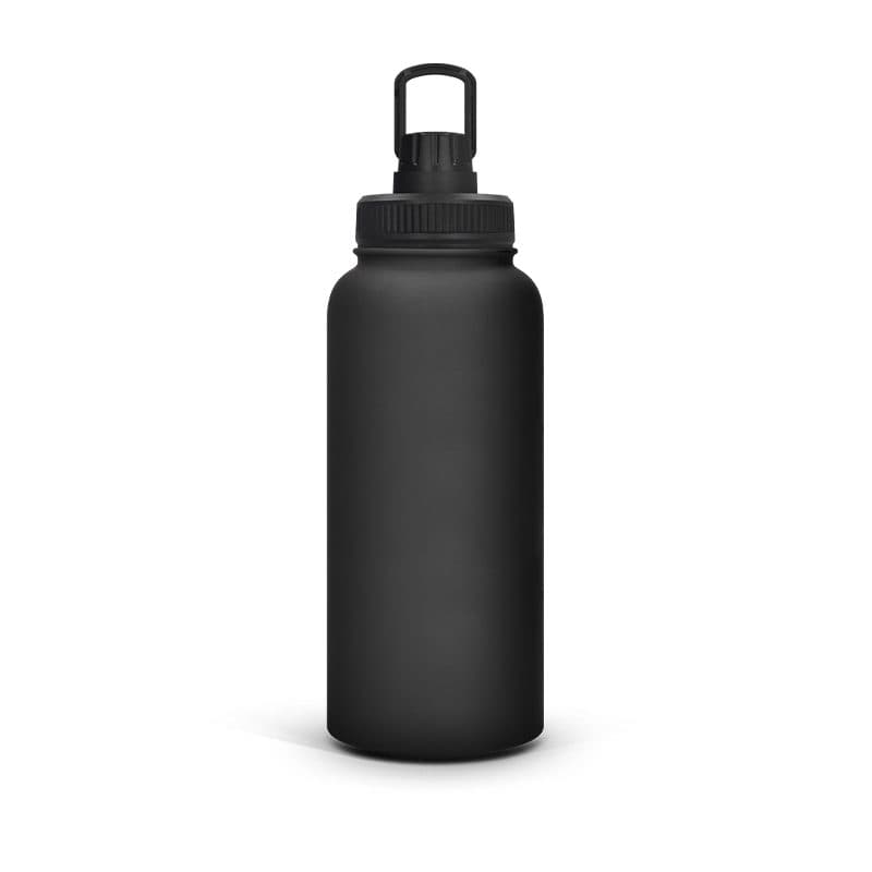 BOUTEILLE GOURDE 1 L ISOTHERME DOUBLE-PAROI FINITION SOFT TOUCH en situation