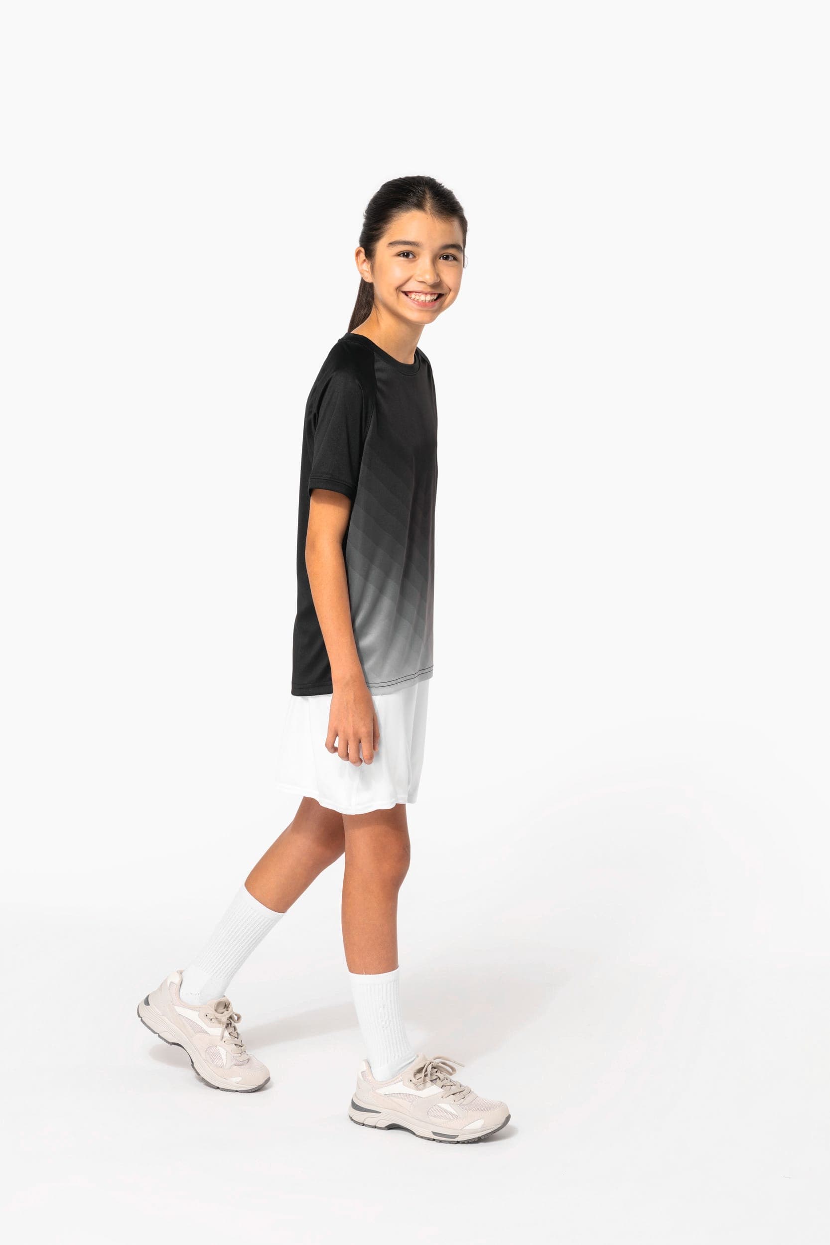 Maillot multisport polyester sublimé enfant en situation