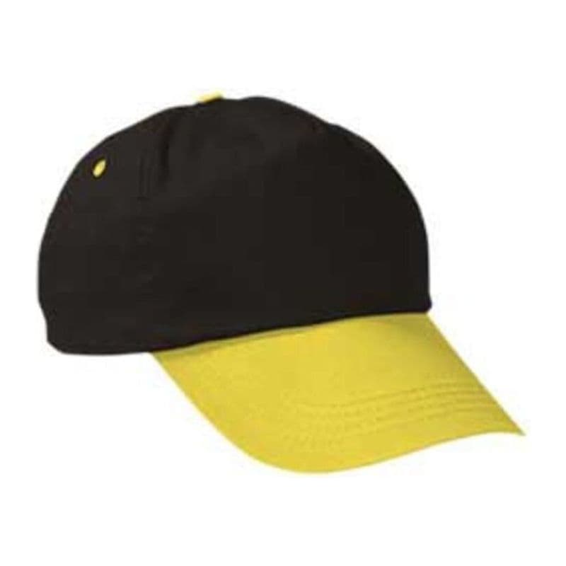 Casquette Promotion coloris Noir / Jaune citron