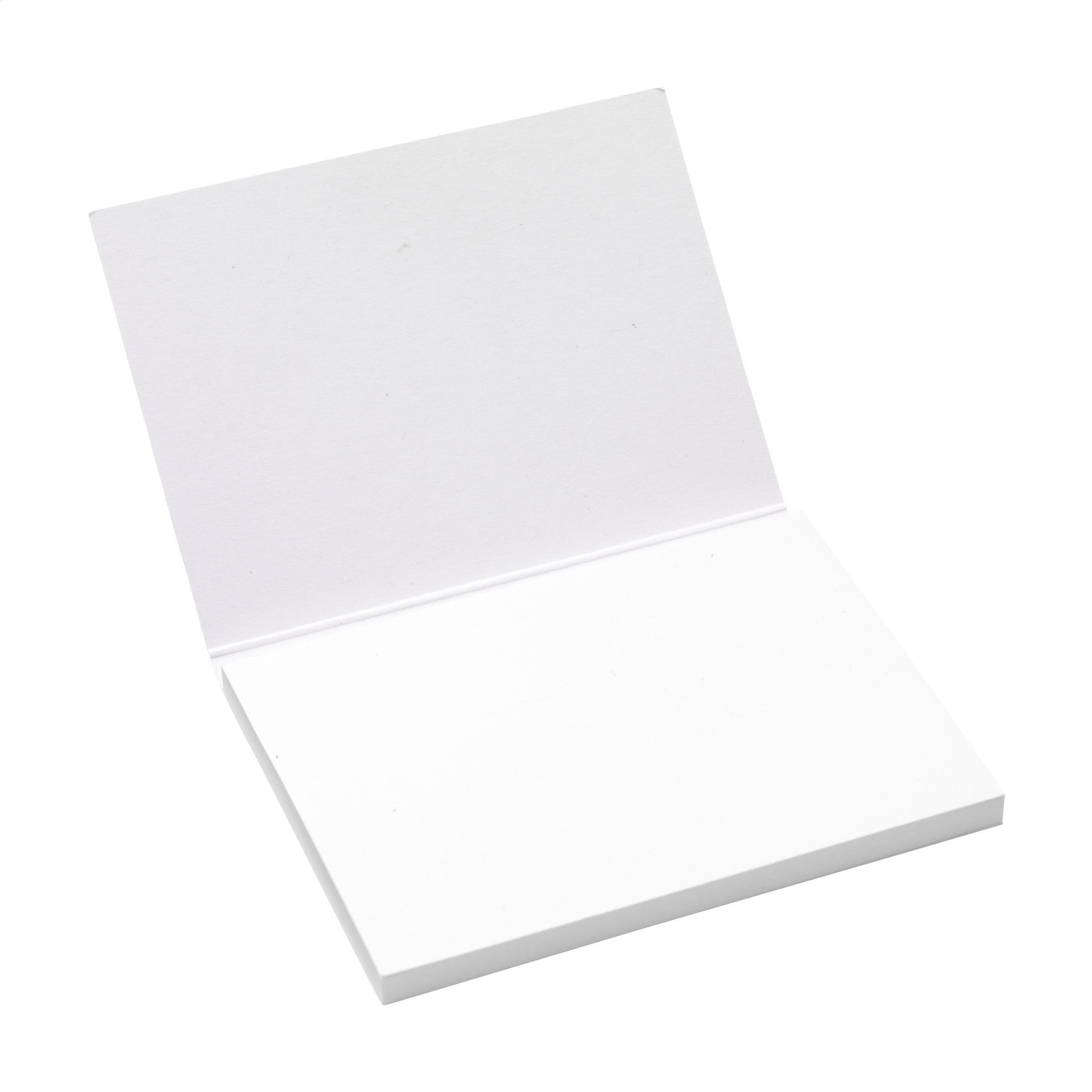 Bloc-note Memo sticky notes papier recyclé en situation