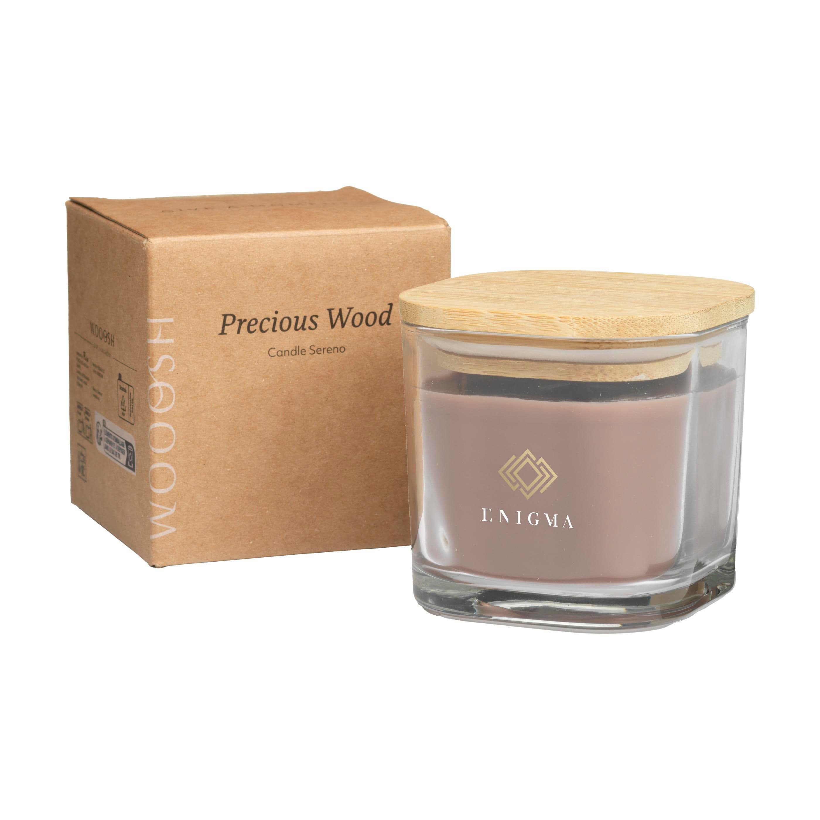 Bougie parfumée Wooosh Candle Sereno en situation