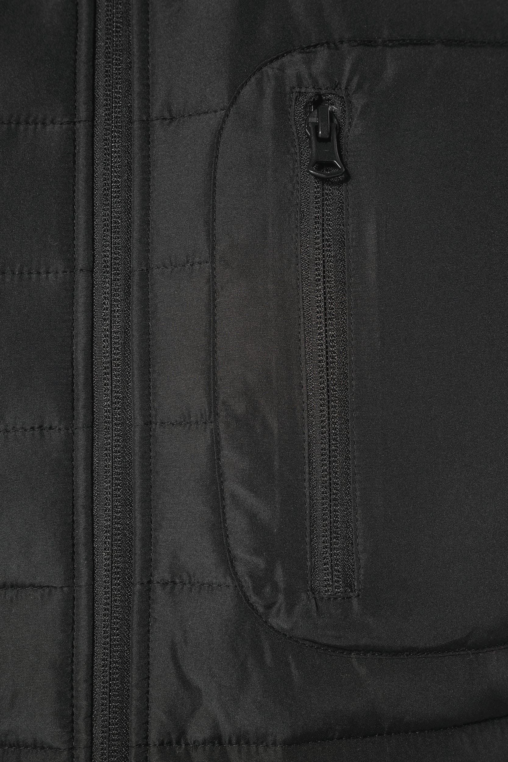 Veste bi-matière homme en situation