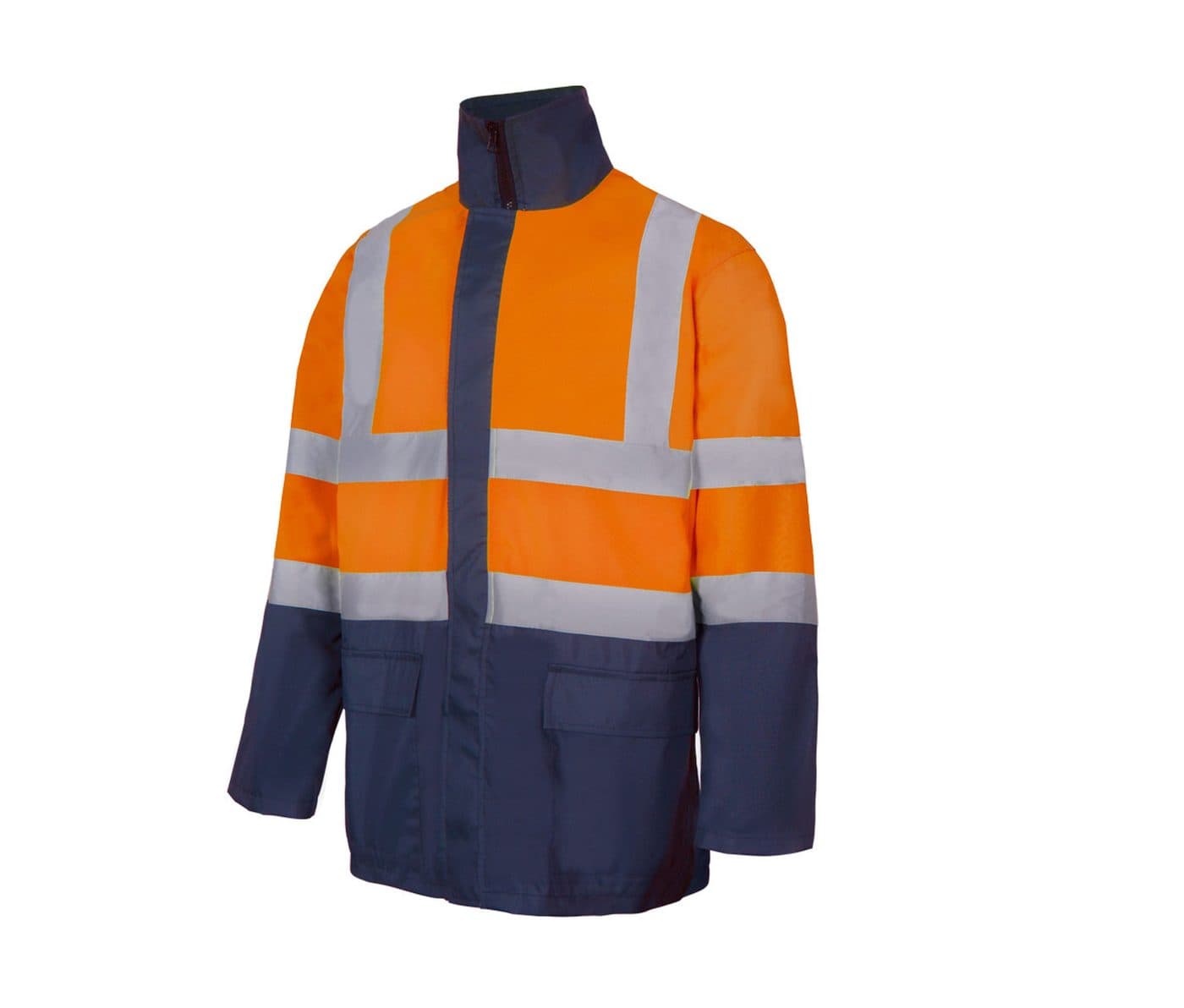PARKA 4 EN 1 BICOLORE HAUTE VISIBILITÉ