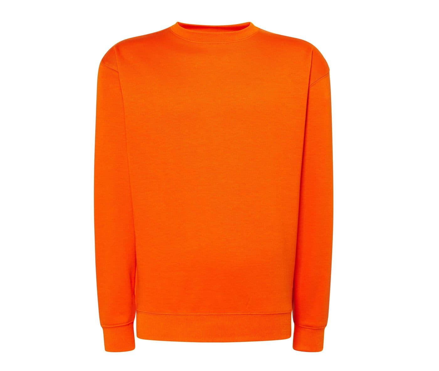 SWEATSHIRT UNISEX coloris Orange fluo