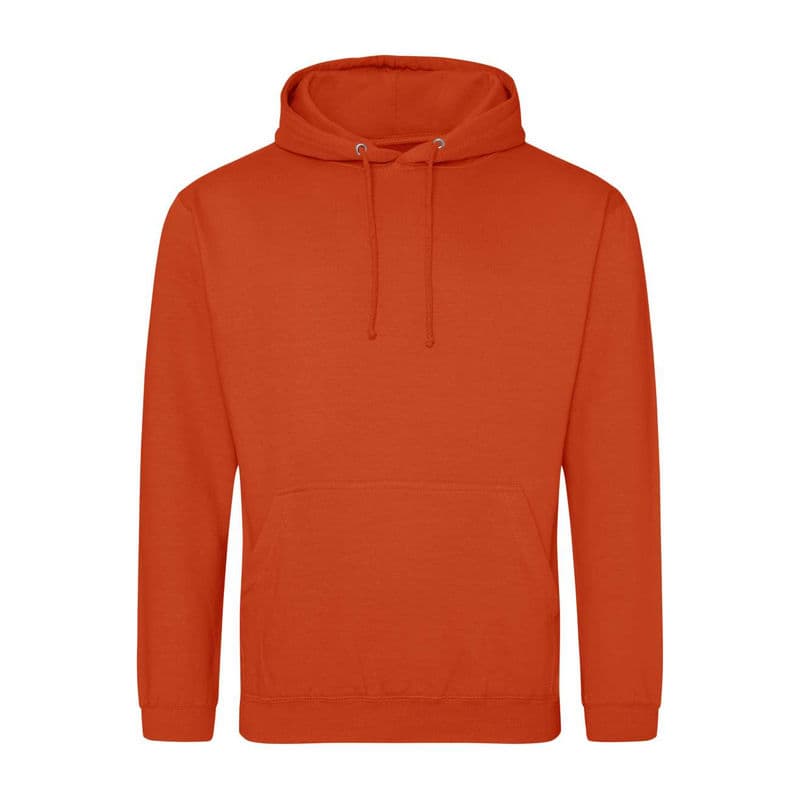 COLLEGE HOODIE coloris Orange coucher de soleil