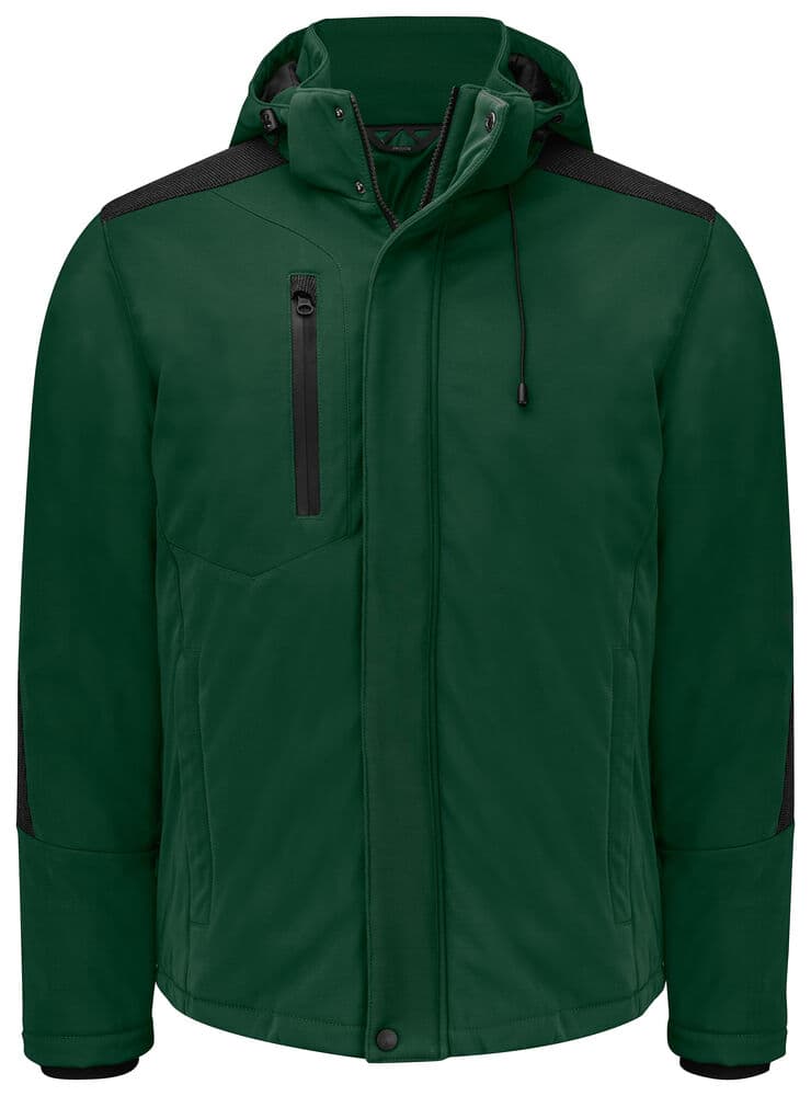 3417 VESTE SOFTSHELL DOUBLÉE coloris Vert Forêt