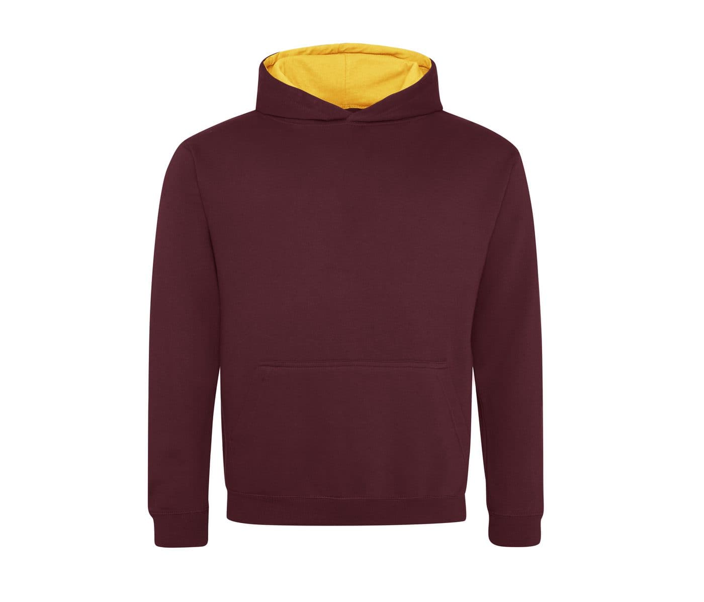 KIDS VARSITY HOODIE coloris Bordeaux / Or