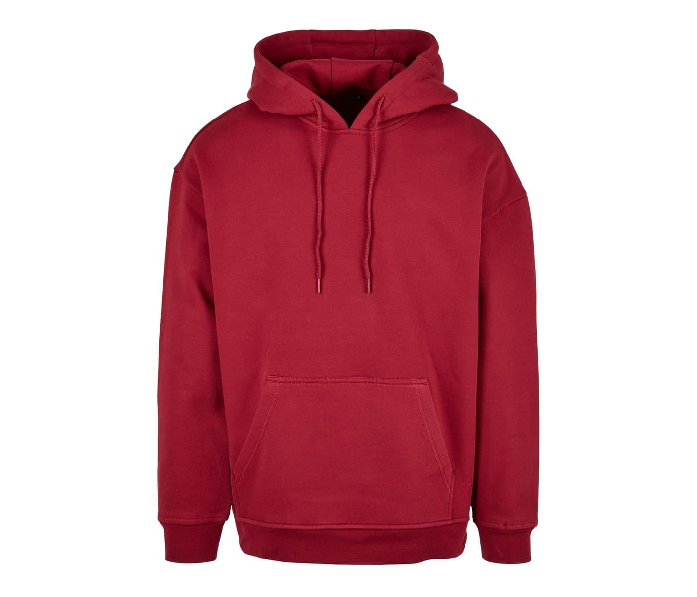 BASIC OVERSIZE HOODY coloris Bordeaux