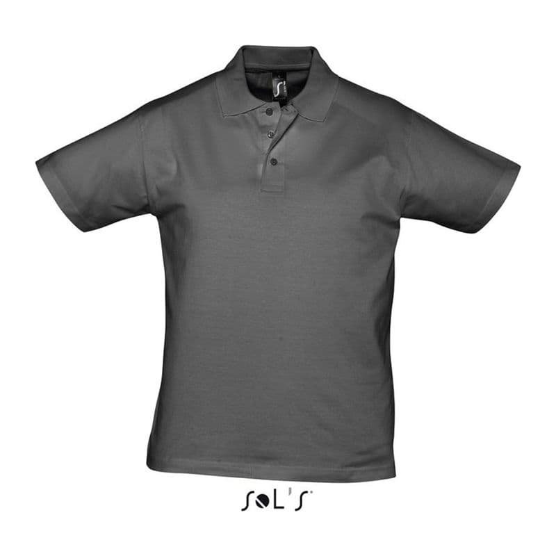 PRESCOTT MEN POLO SHIRT coloris Gris foncé