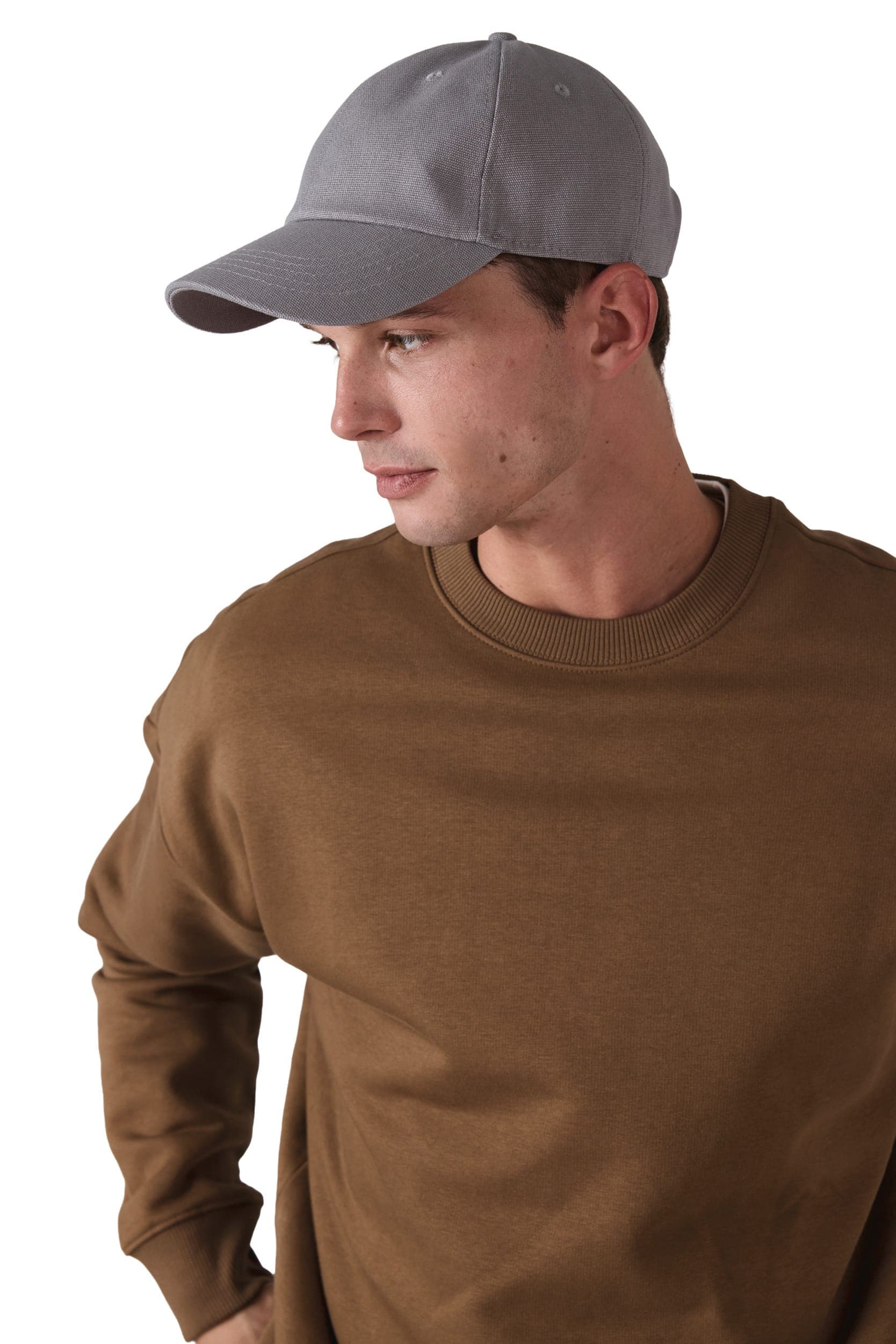 Casquette en toile de coton 6 panneaux - K-up Gold Label en situation