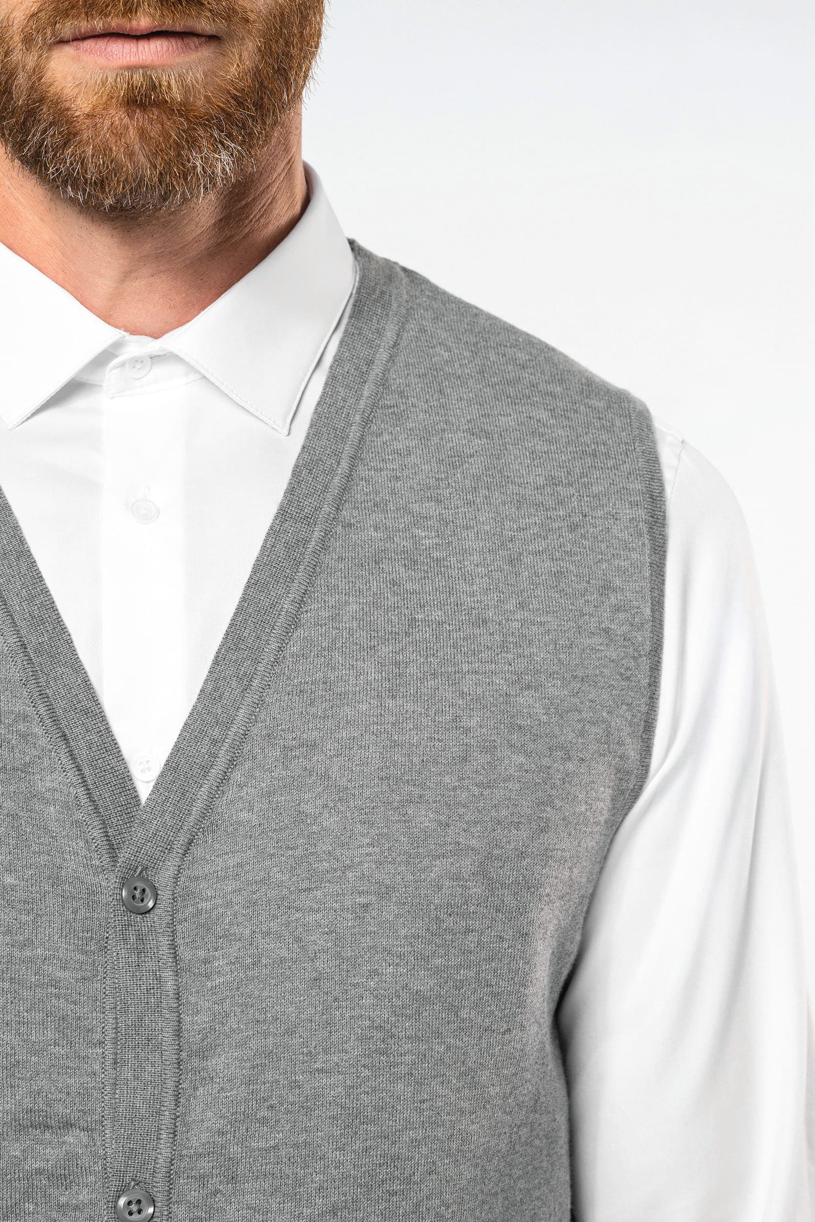 Gilet Supima® homme en situation