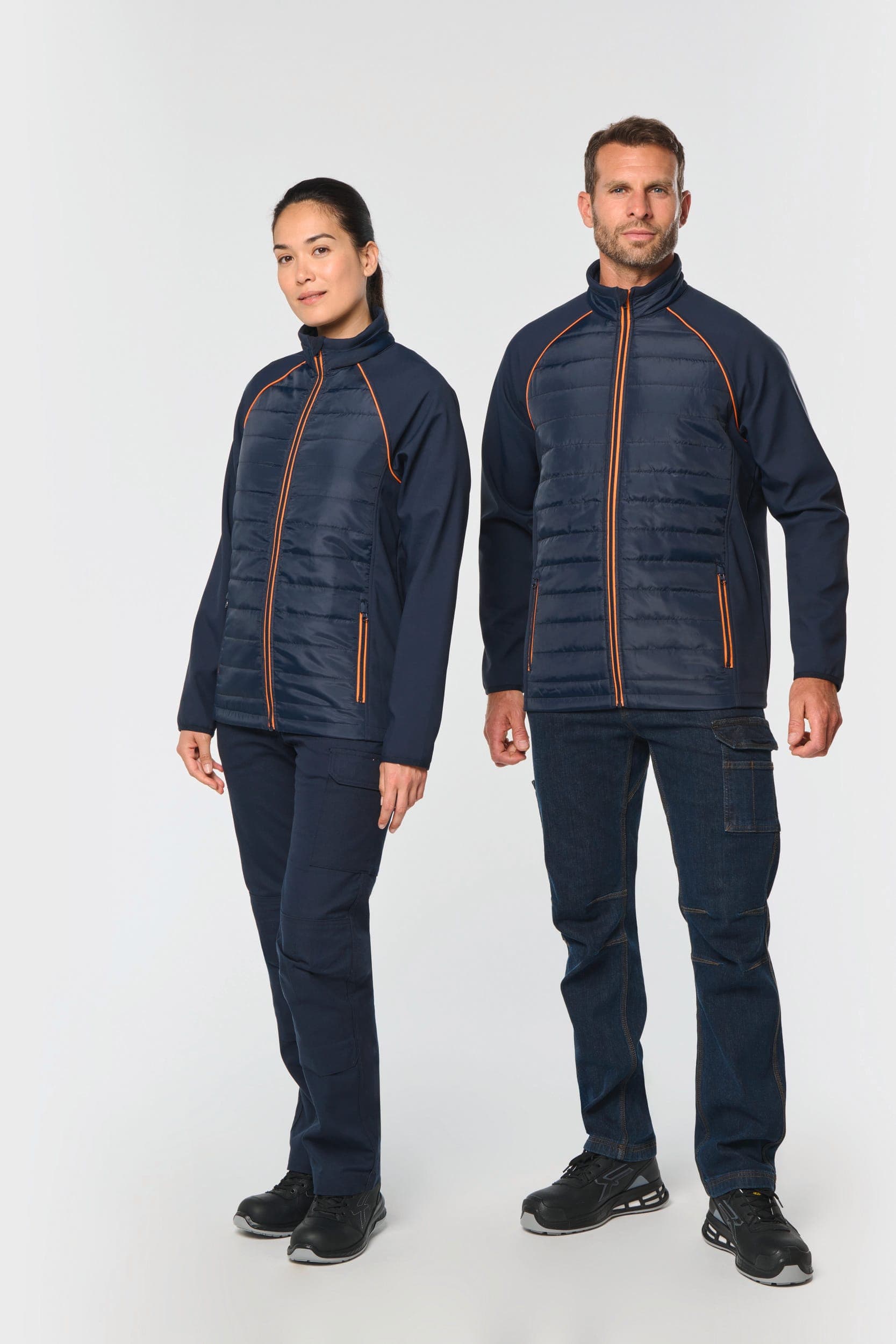 Veste Day To Day bi-matière unisexe