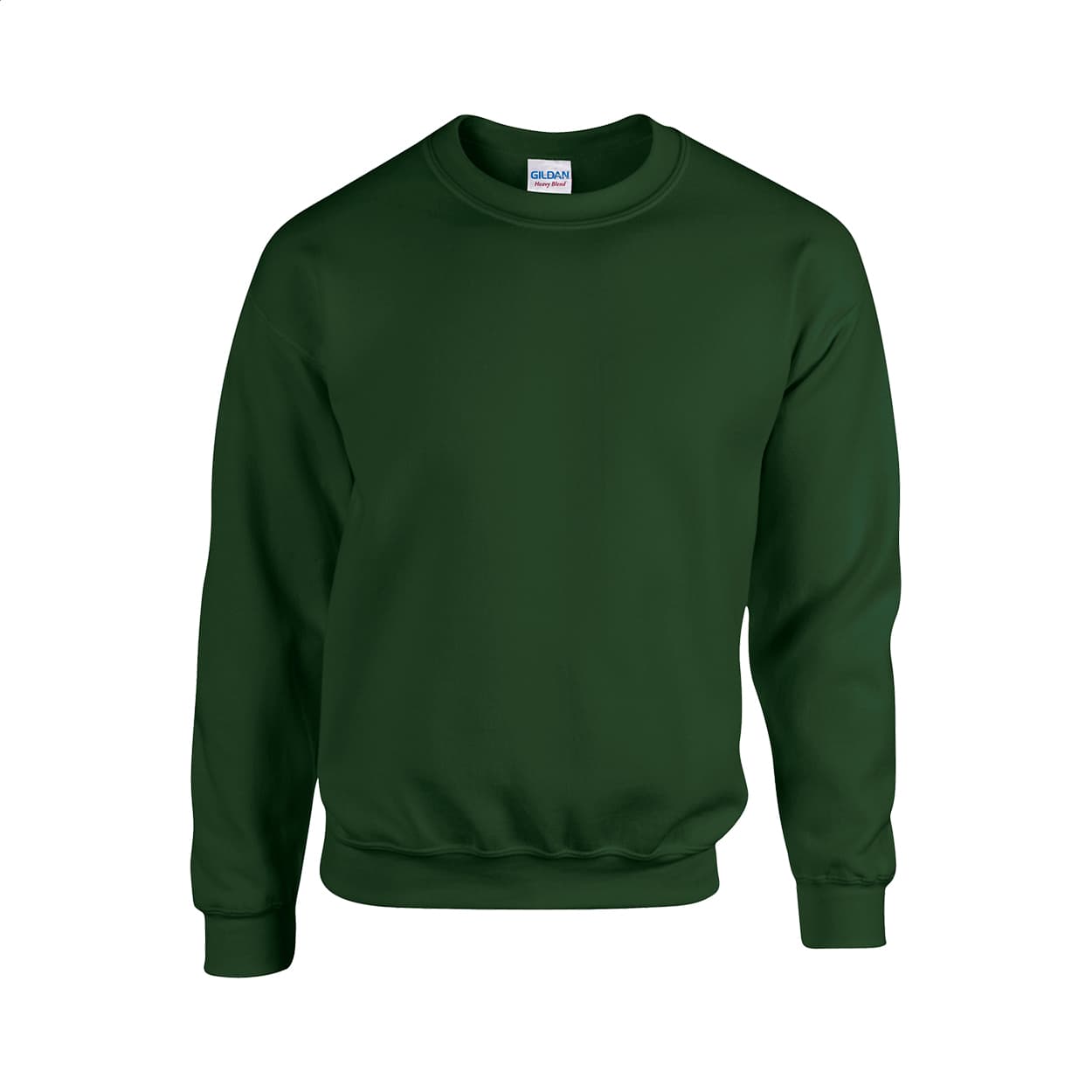 sweat-shirt à col ras du cou coloris Vert Vieux kelly