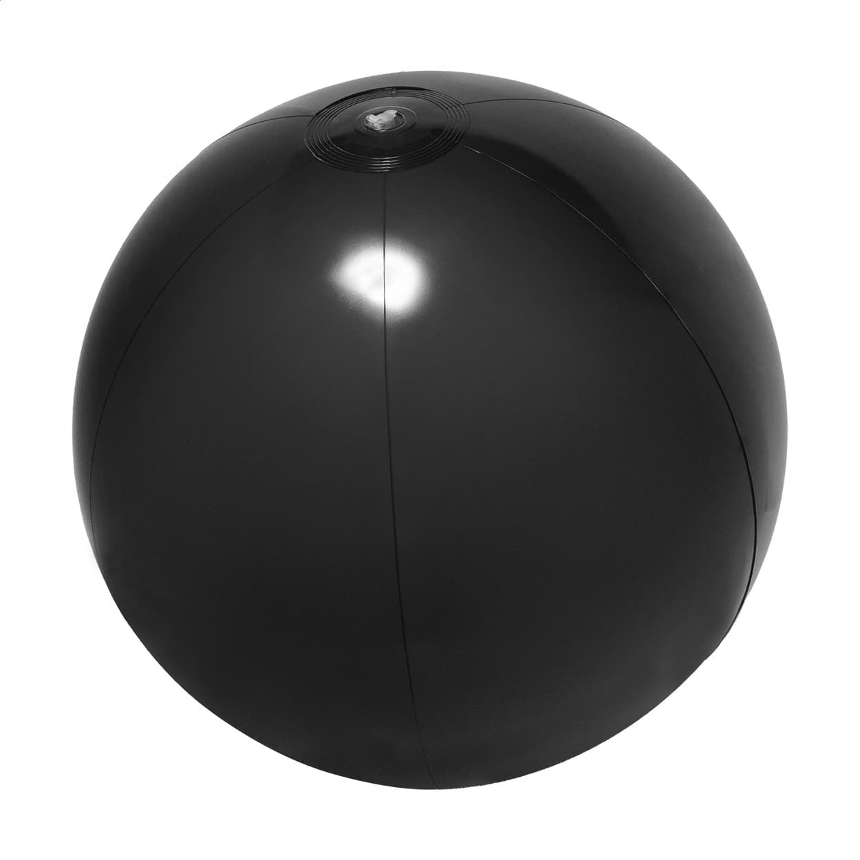 Ballon de plage en PVC (ø 40 cm) coloris Noir