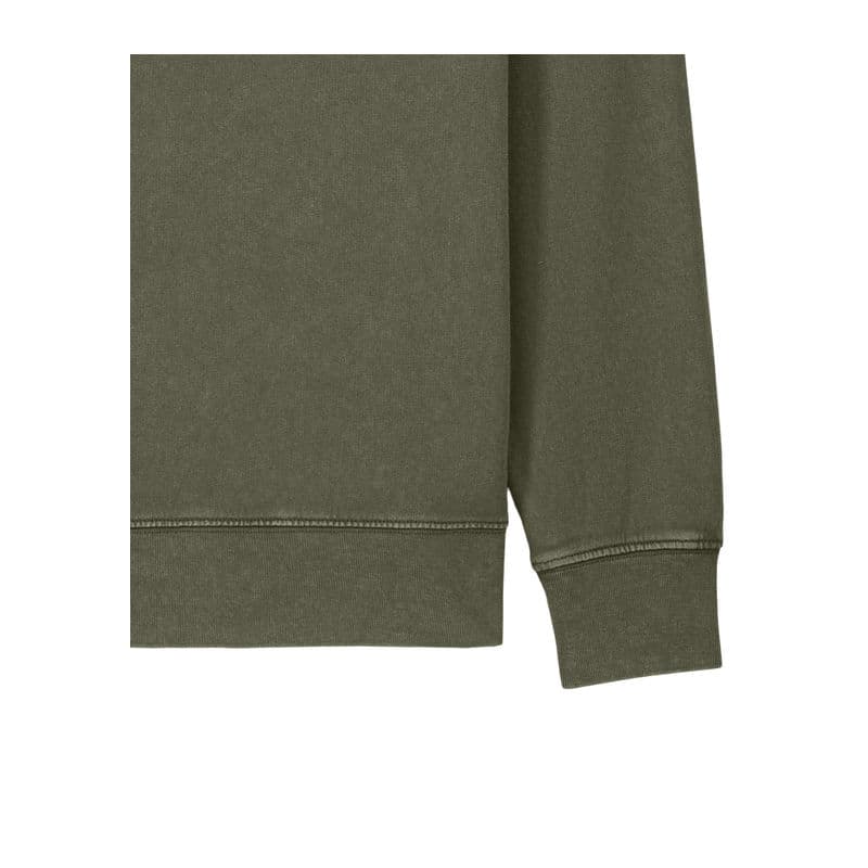 Matcher Vintage unisex medium fit sweatshirt coloris Kaki Dyed G.