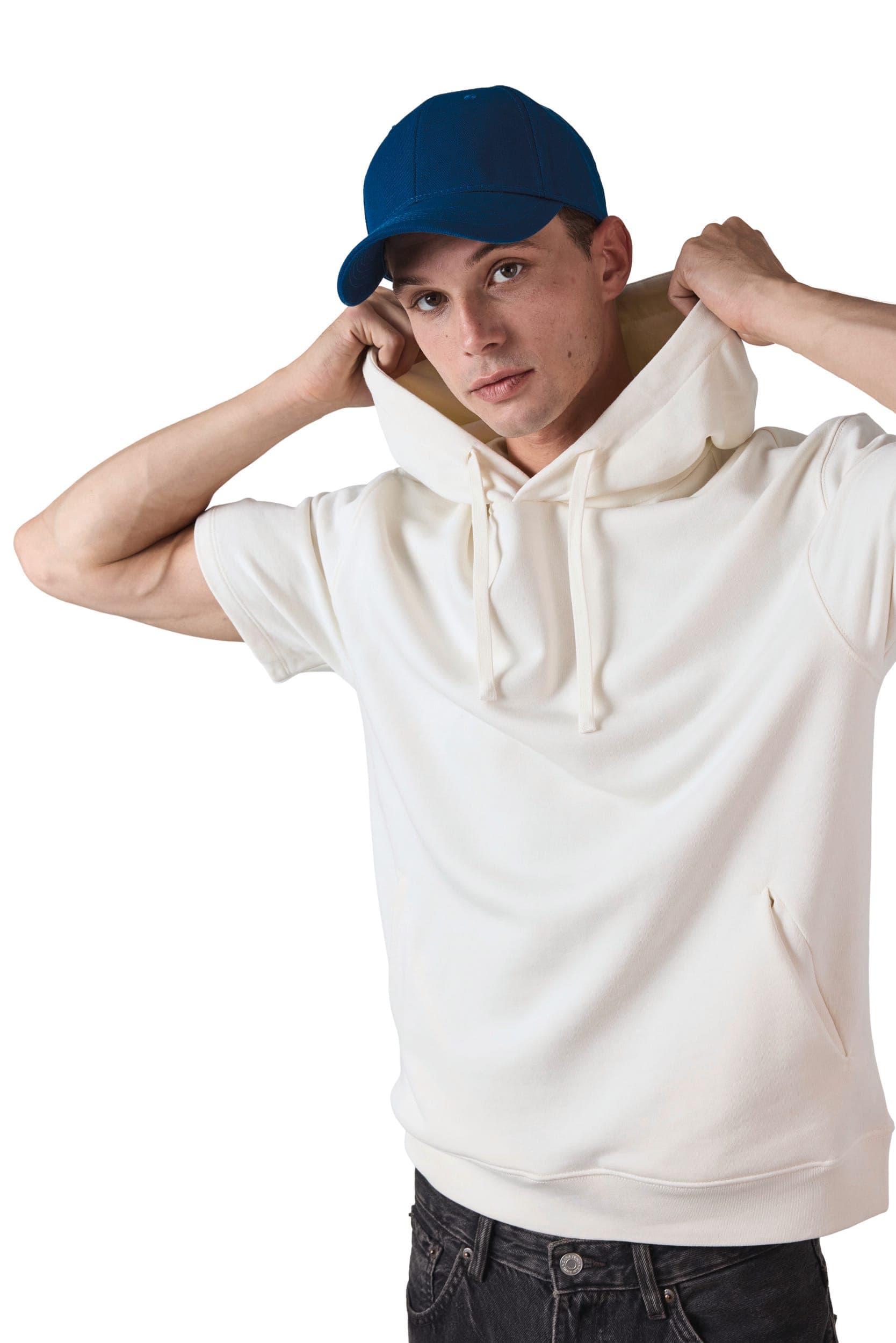 Casquette en coton bio 6 panneaux - K-up Gold Label en situation