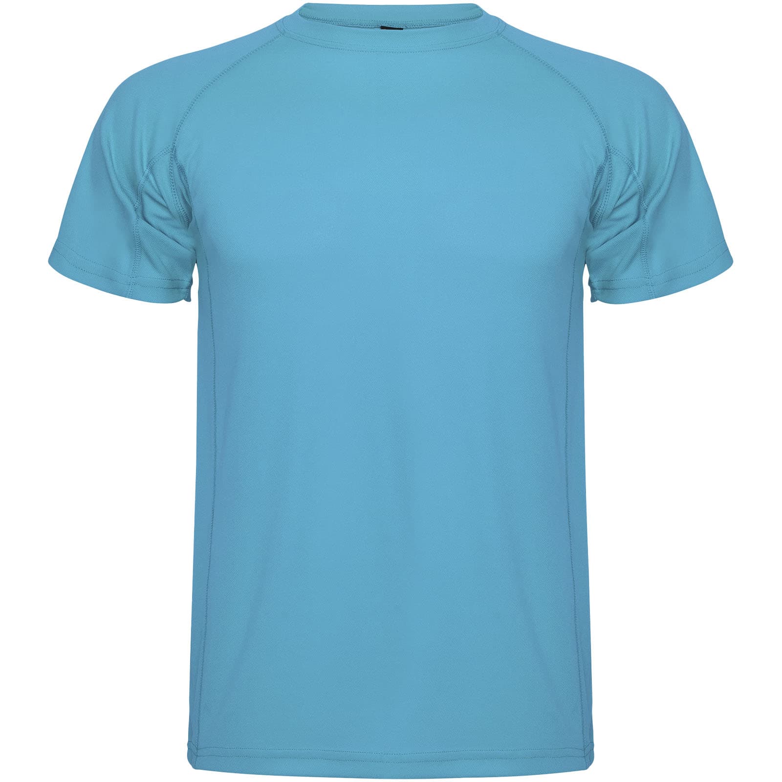 T-shirt de sport de 150 g/m² Montecarlo maille piquée à manches courtes pour homme coloris Turquoise