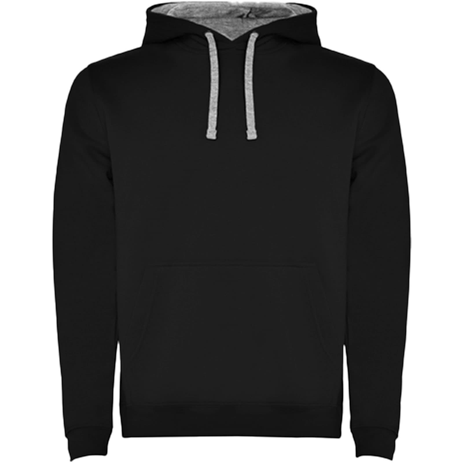 Sweat à capuche de 280 g/m² Urban pour homme coloris Noir