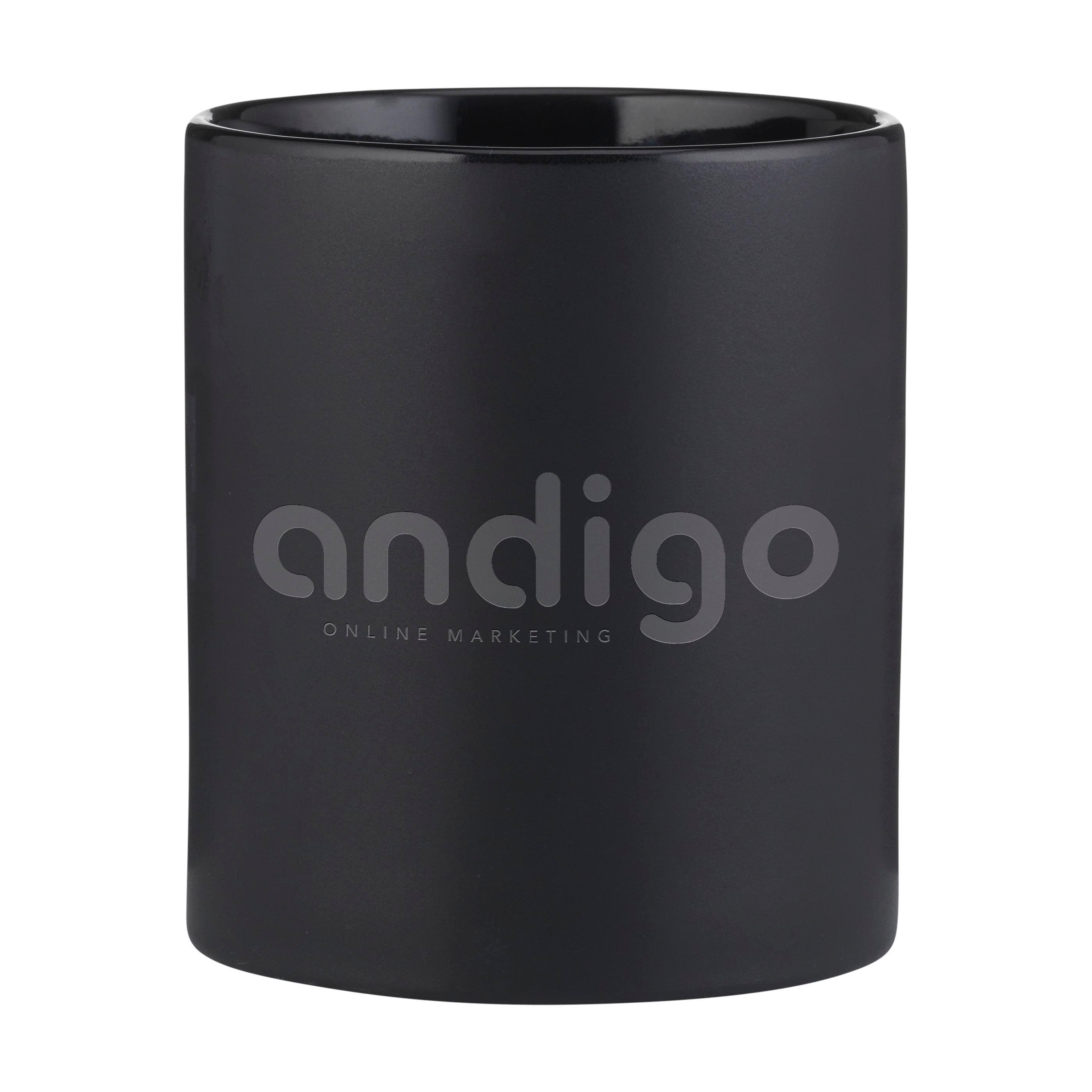 Mug Kitty Matt noir 350 ml en situation