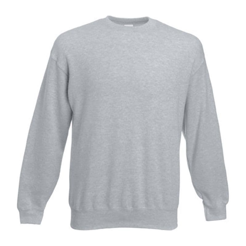CLASSIC SET-IN SWEAT coloris Gris chiné