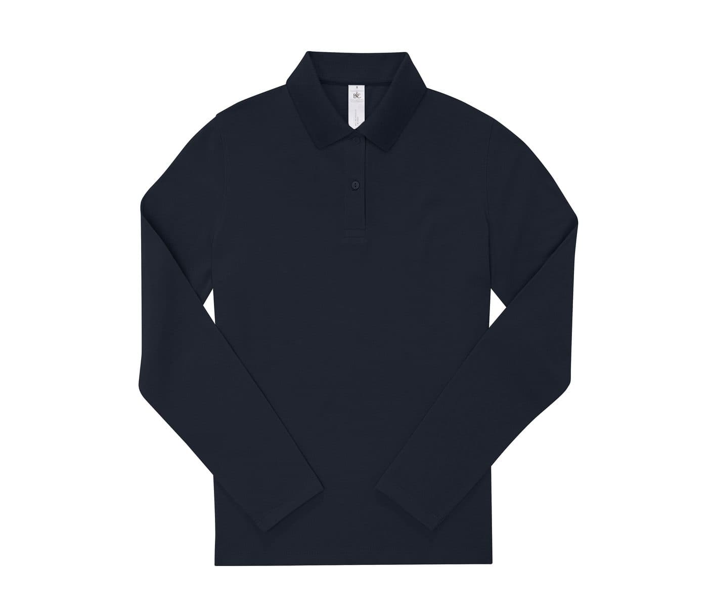 B&C MY POLO 210 LSL /WOMEN coloris Marine