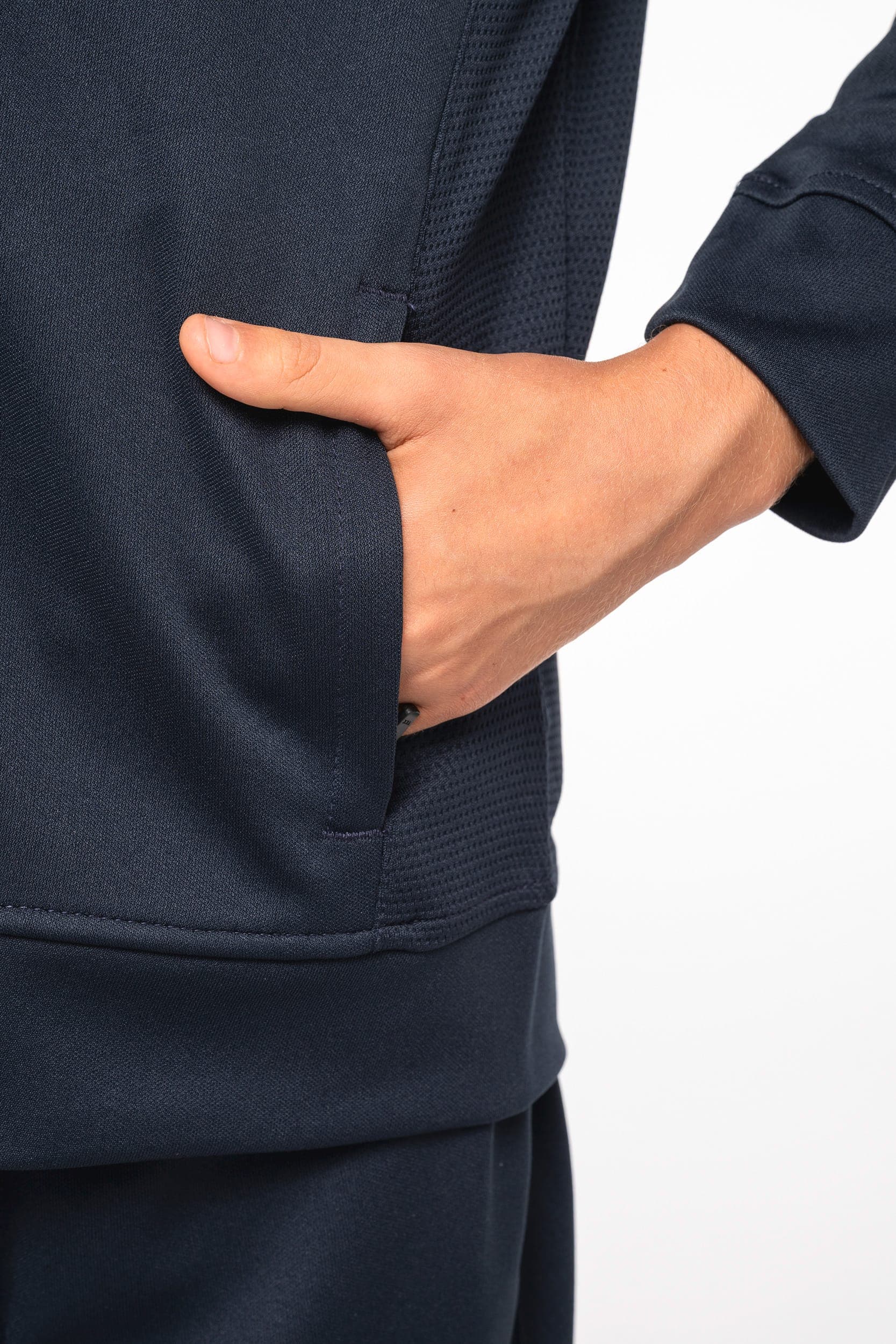 Veste de survêtement zippée enfant en situation