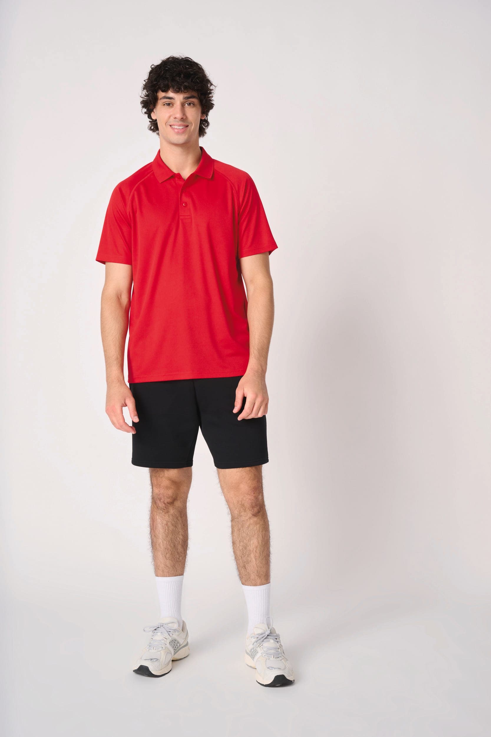 Polo sport homme en situation