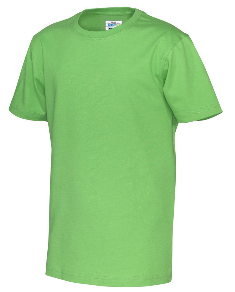 T-SHIRT MANCHES COURTES ENFANT - CERTIFIÉ GOTS coloris Vert
