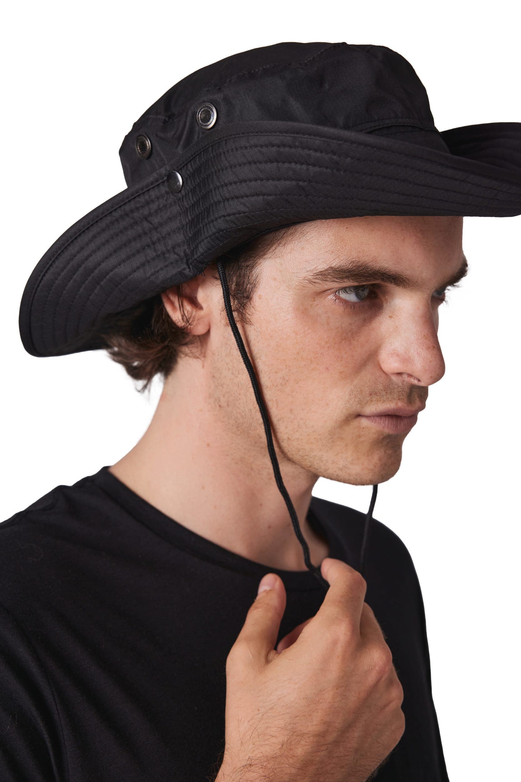 Chapeau outdoor en situation