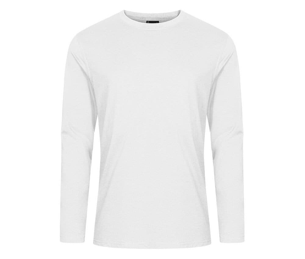 MEN'S LONG SLEEVE T-SHIRT coloris Blanc
