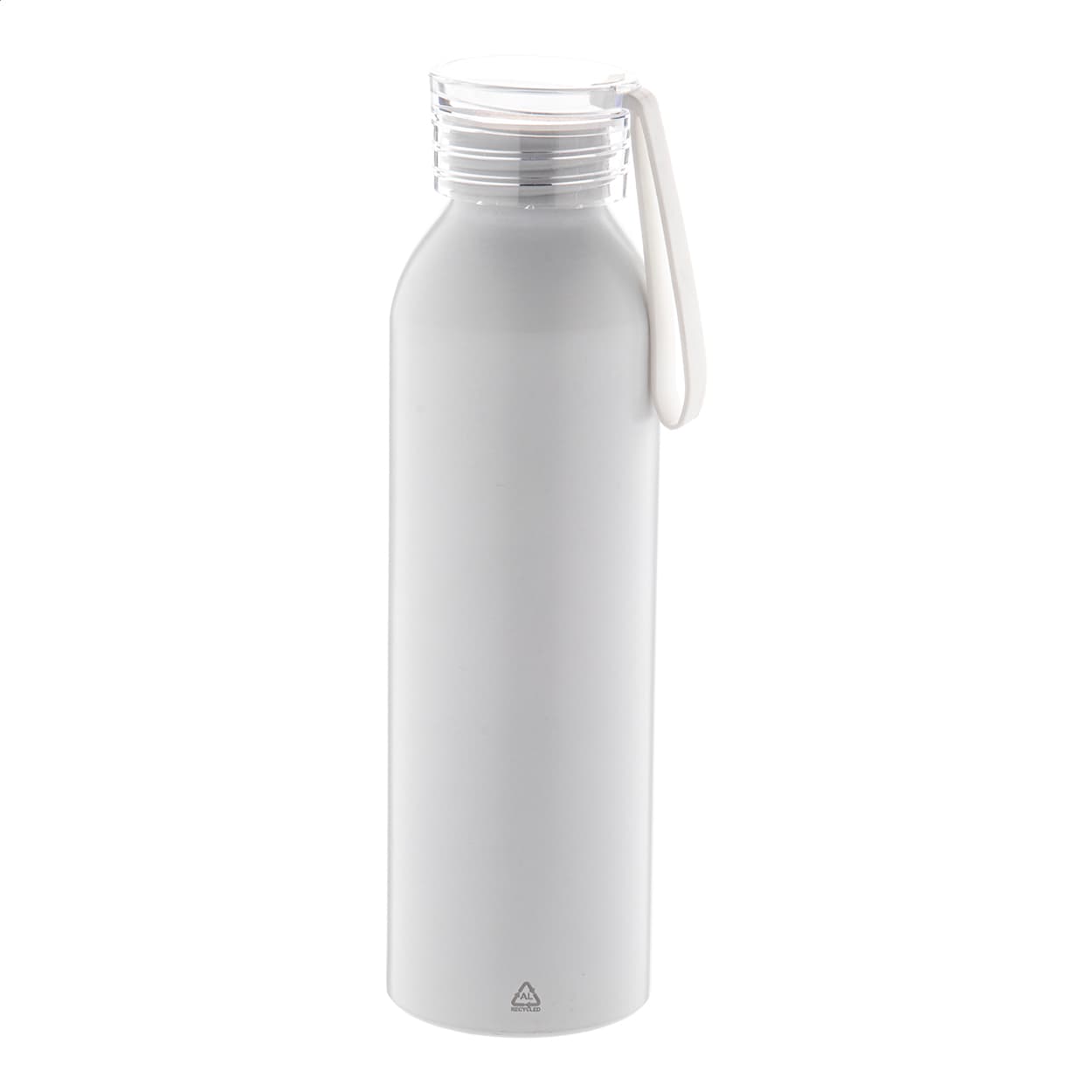 Bouteille en aluminium recyclé coloris Blanc