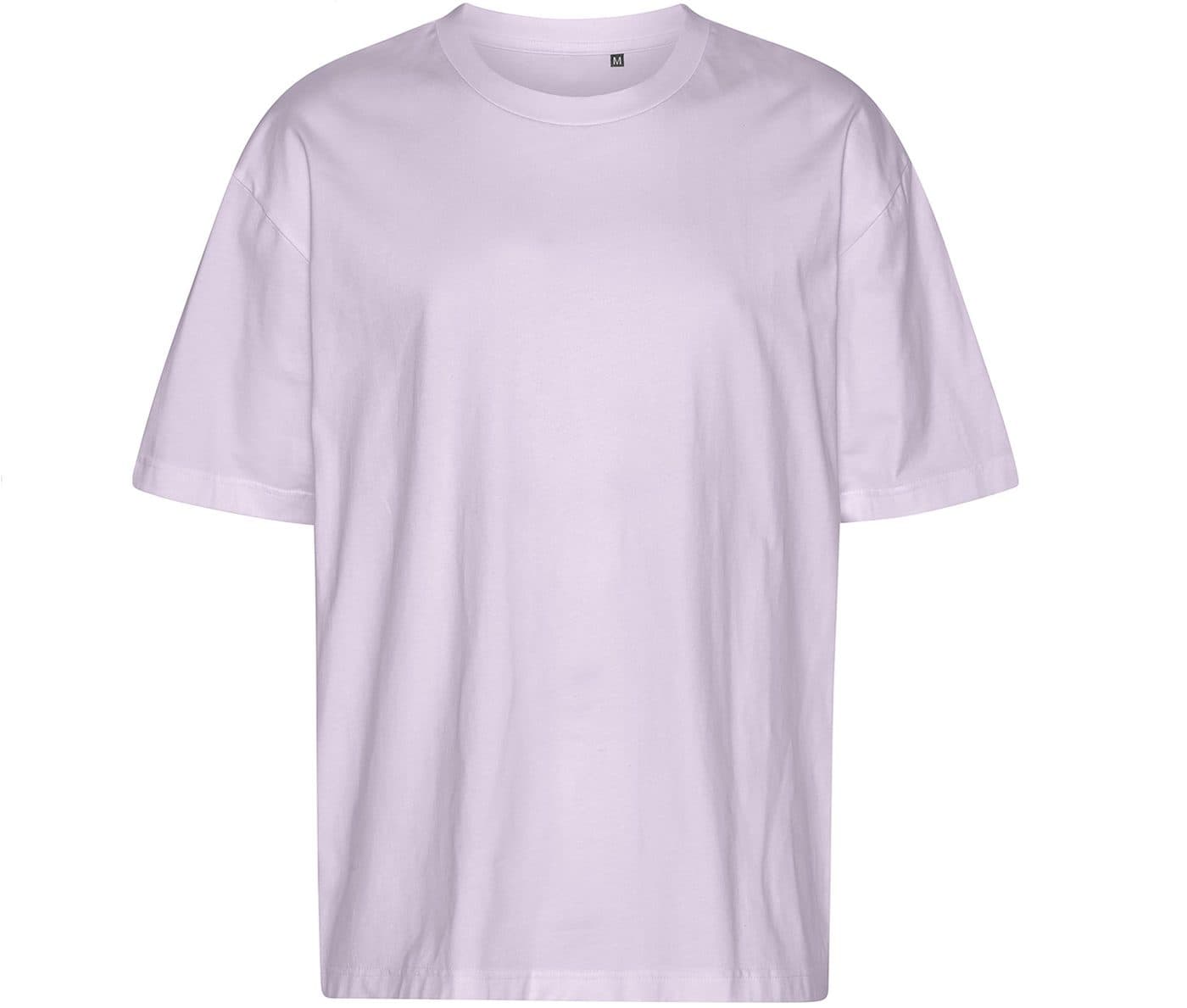 OVERSIZED T-SHIRT coloris Violet poudré